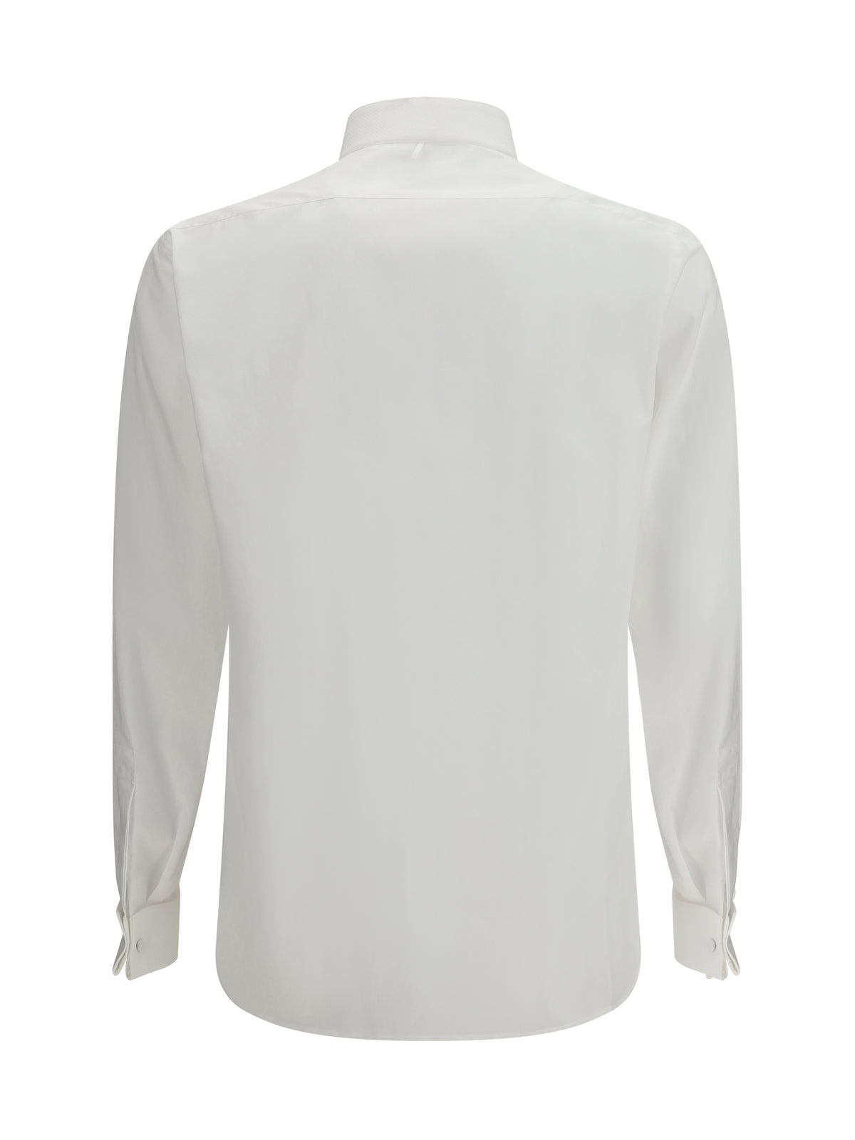 Tom Ford Cotton Shirt with regular fit - White