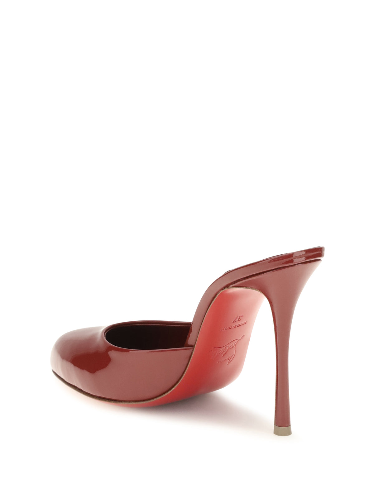 Christian Louboutin Dolly patent leather Mules - Empire/Lin Empire