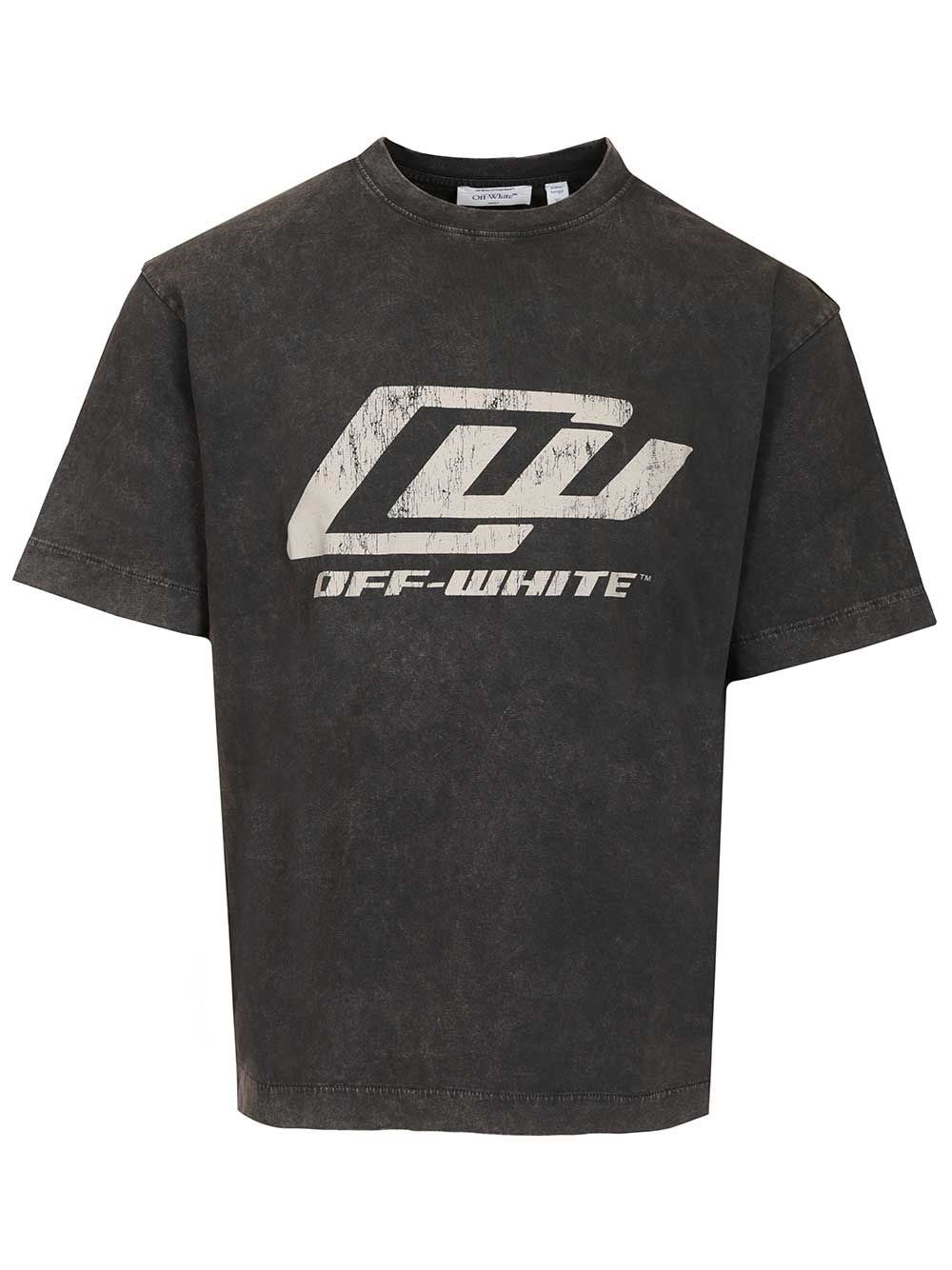 Off-White Racing Skate T-Shirt - Black