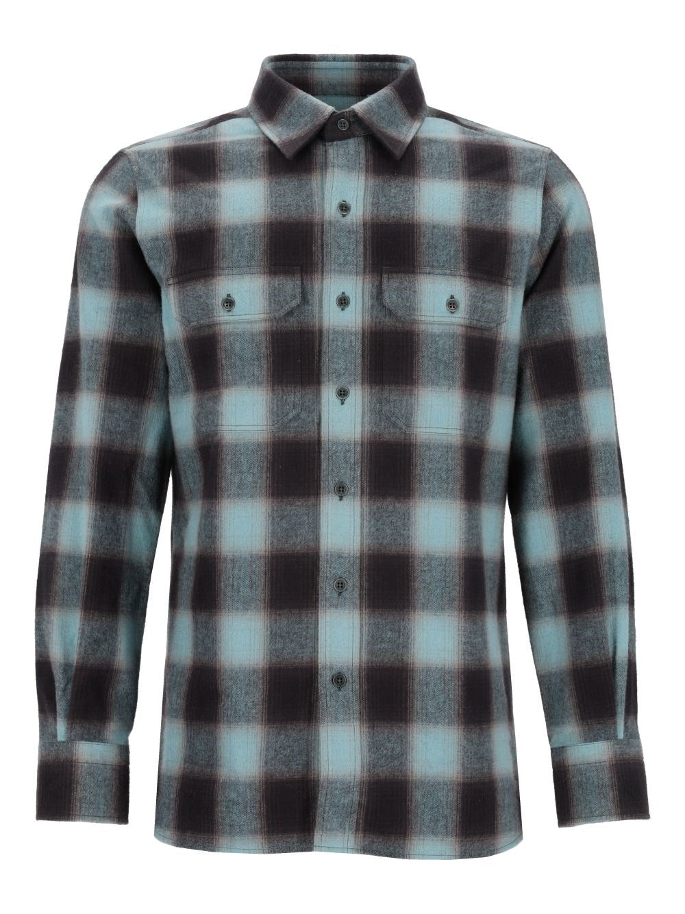 Tom Ford Cotton Flannel Check Shirt - Multi