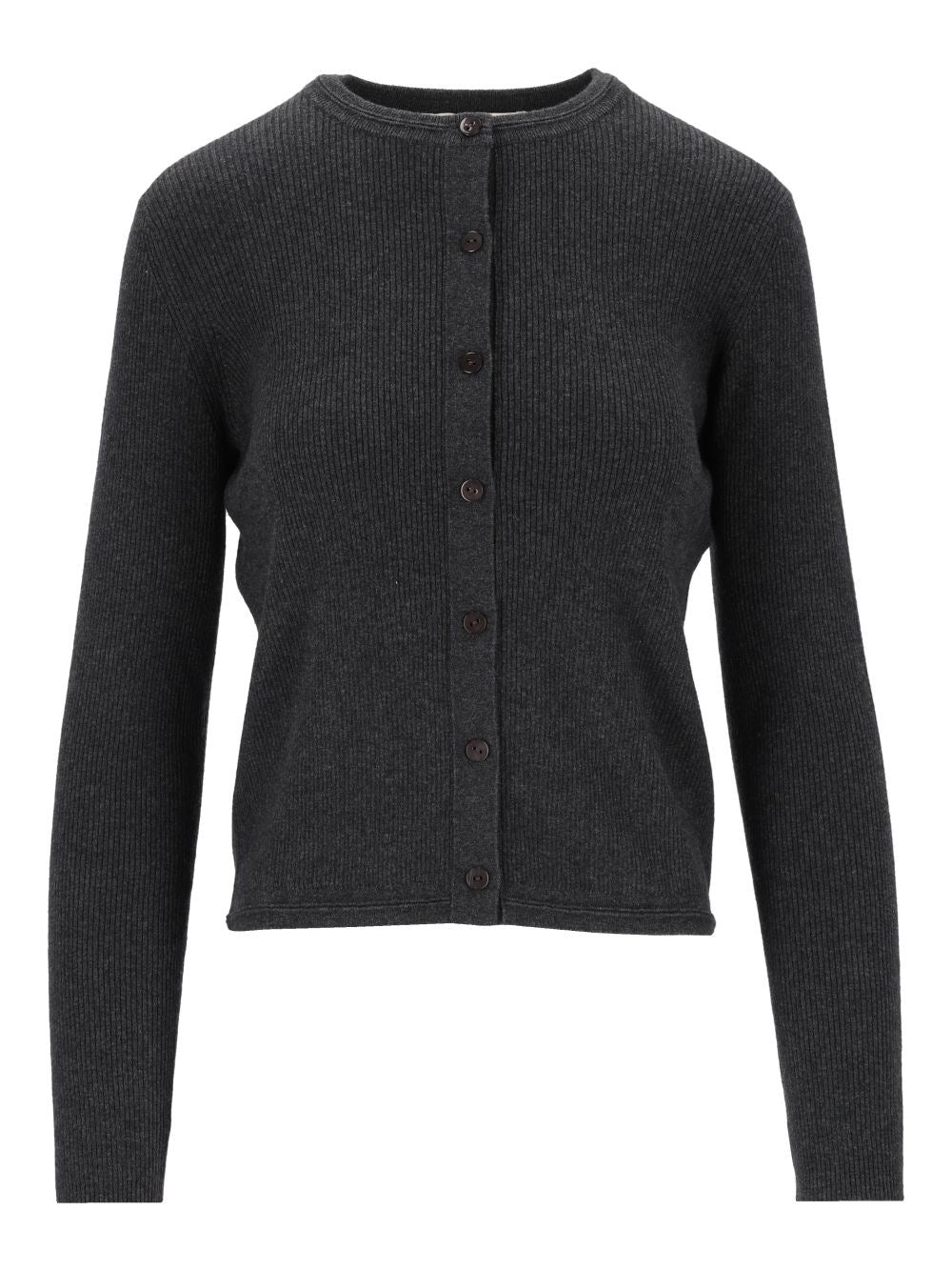 Lisa Yang "Abeena" Ribbed Cardigan - Blue