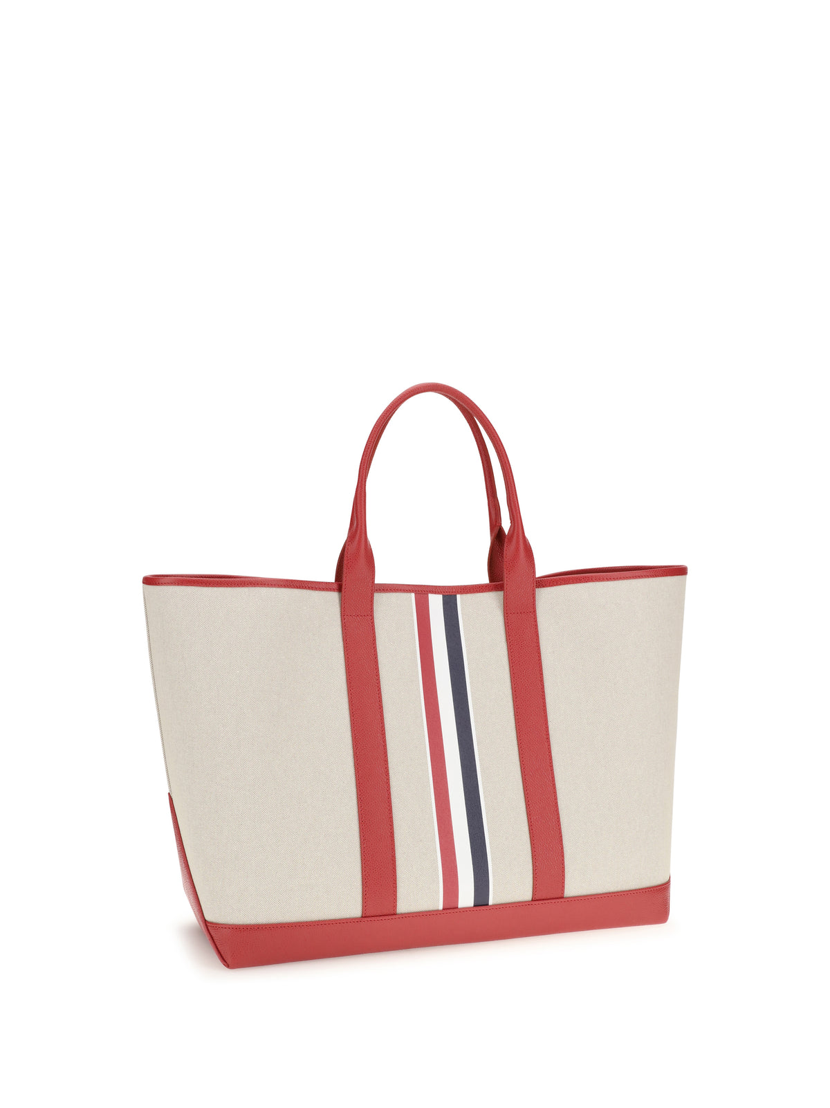 Thom Browne Canvas Tote Bag - Red