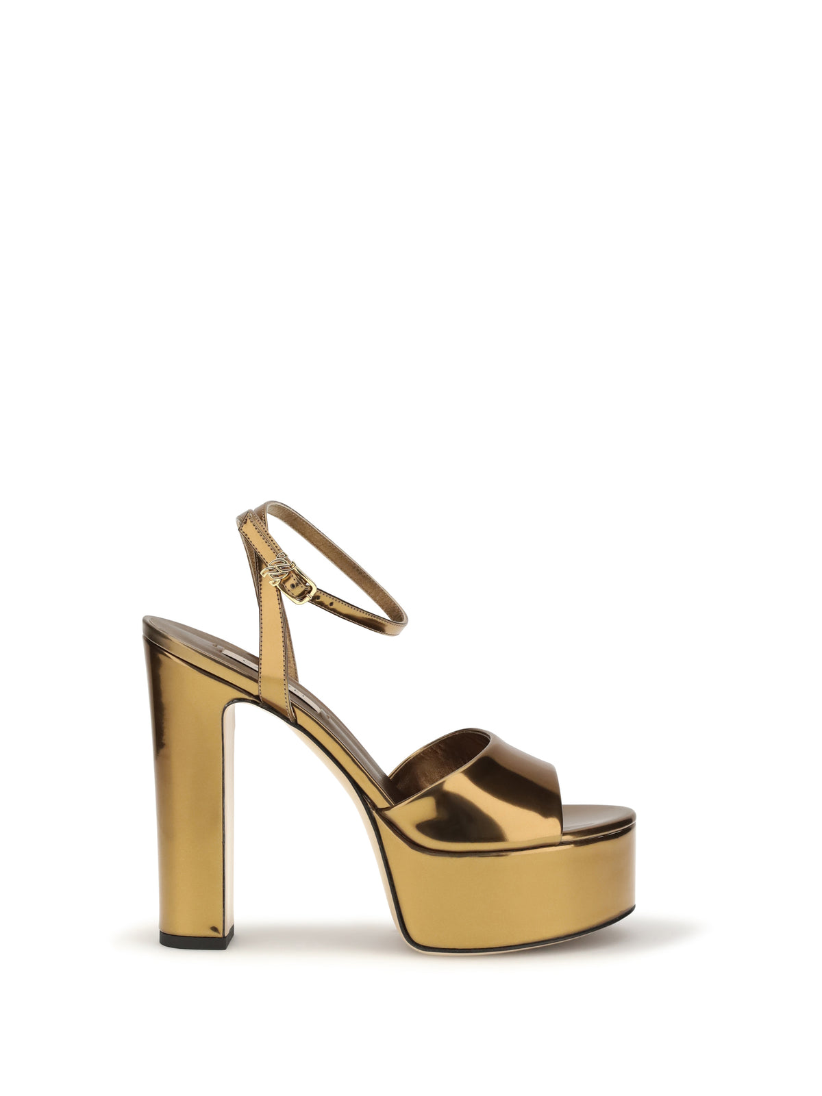 Casadei Patty Platform Interstellar Sandals - Ottone
