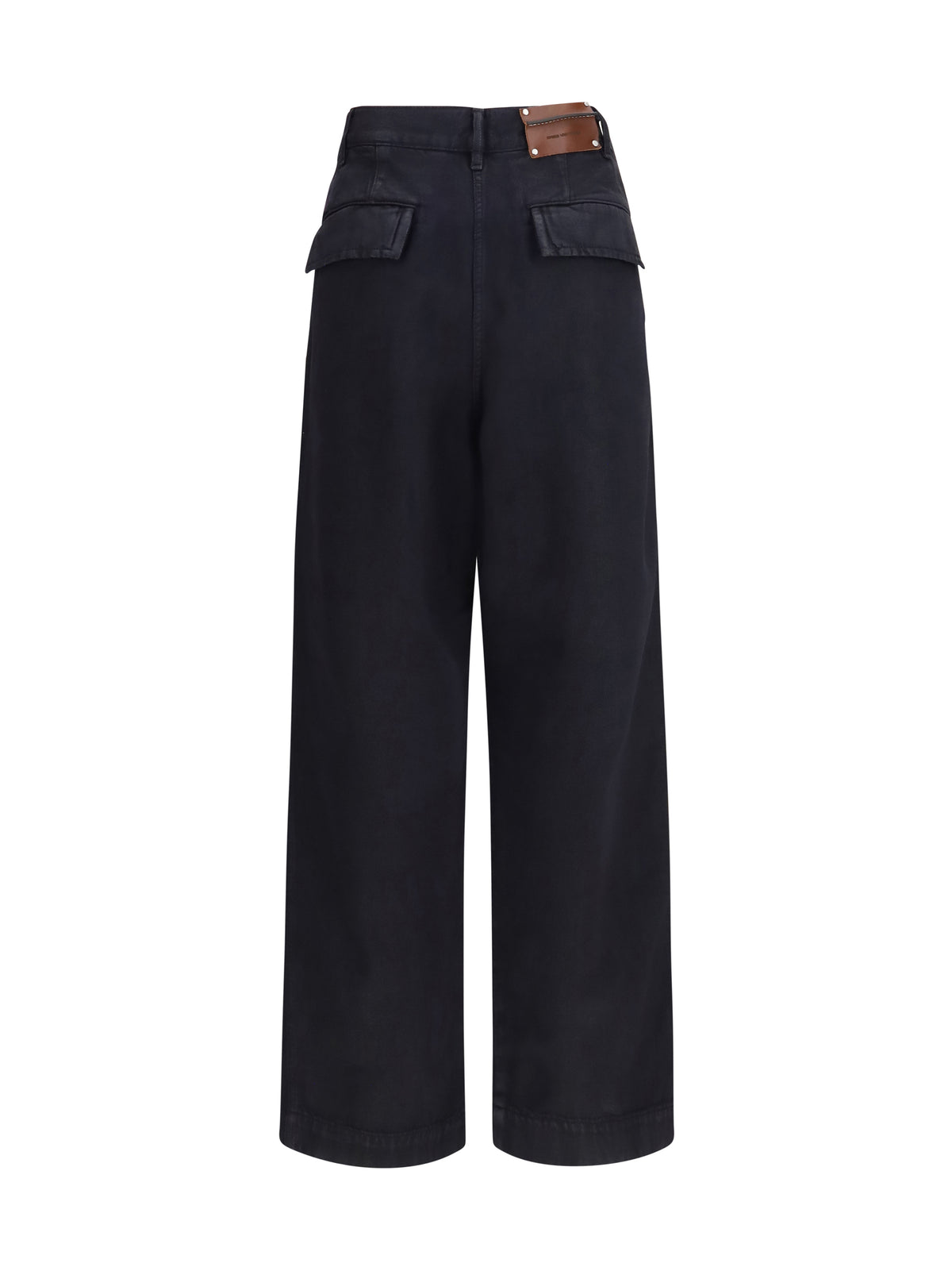Dries Van Noten Wide-leg Jeans - Black