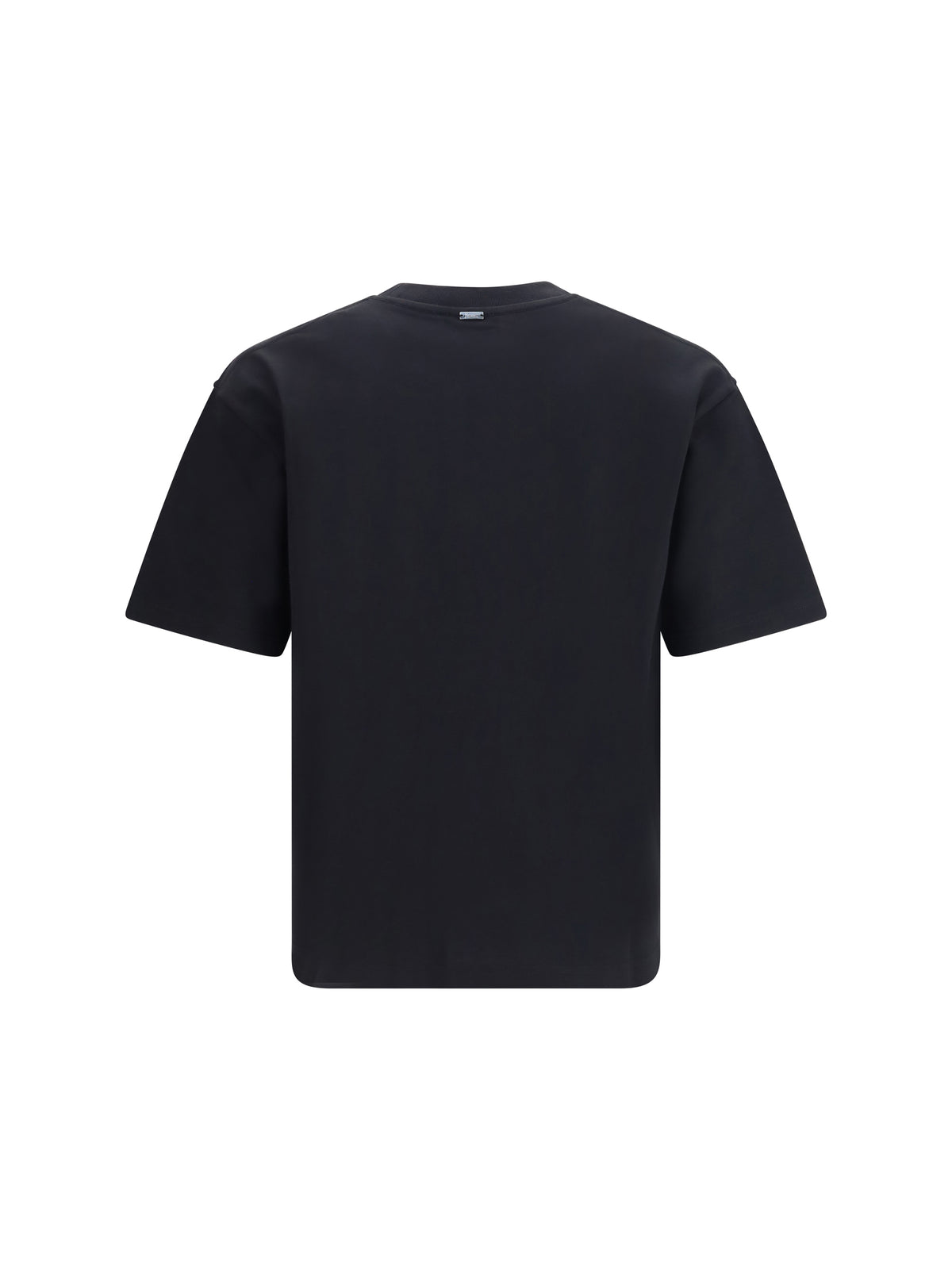 Herno Cotton short-sleeve T-shirt - Black