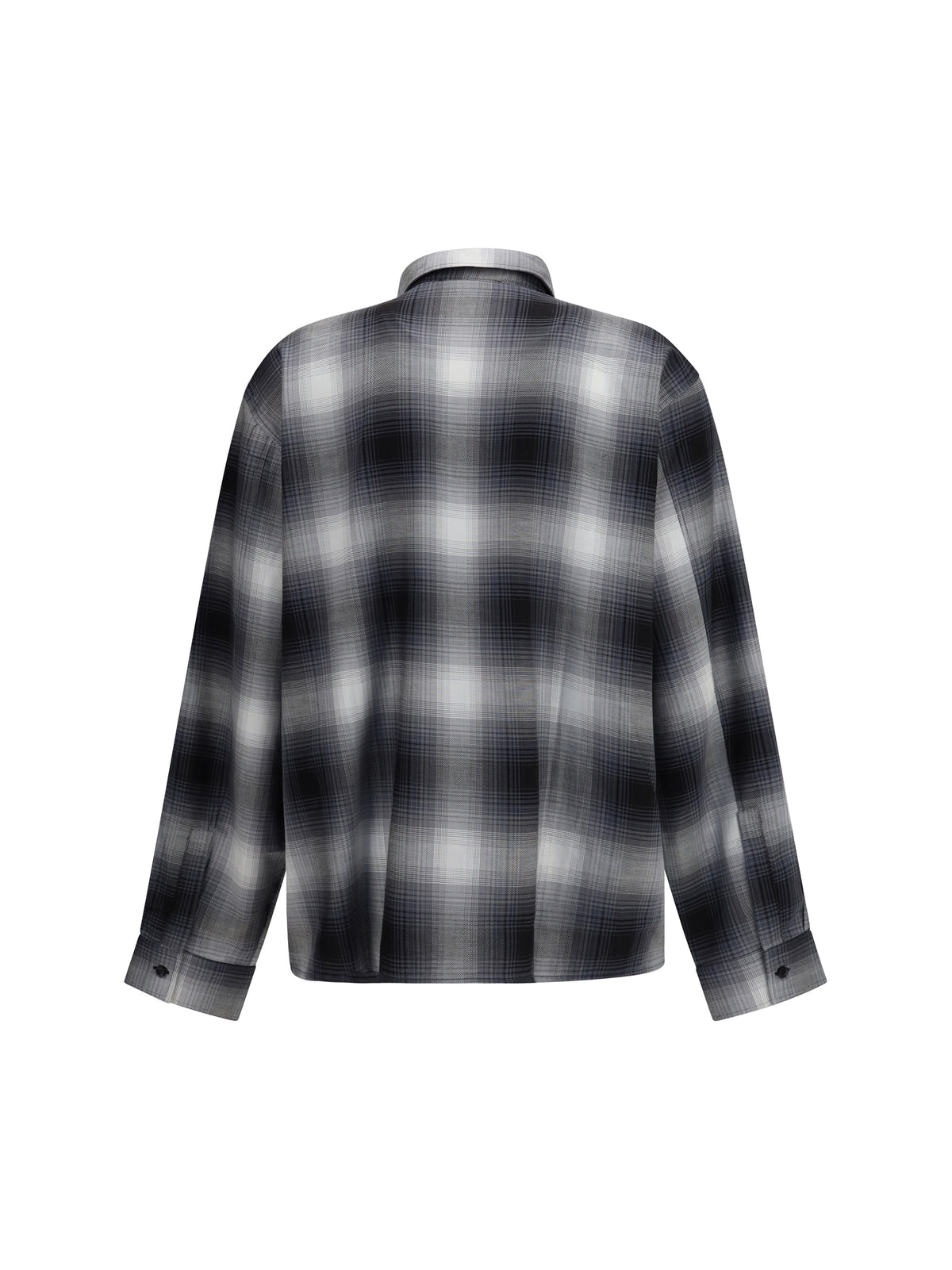Amiri Oversized flannel Shirt - Black