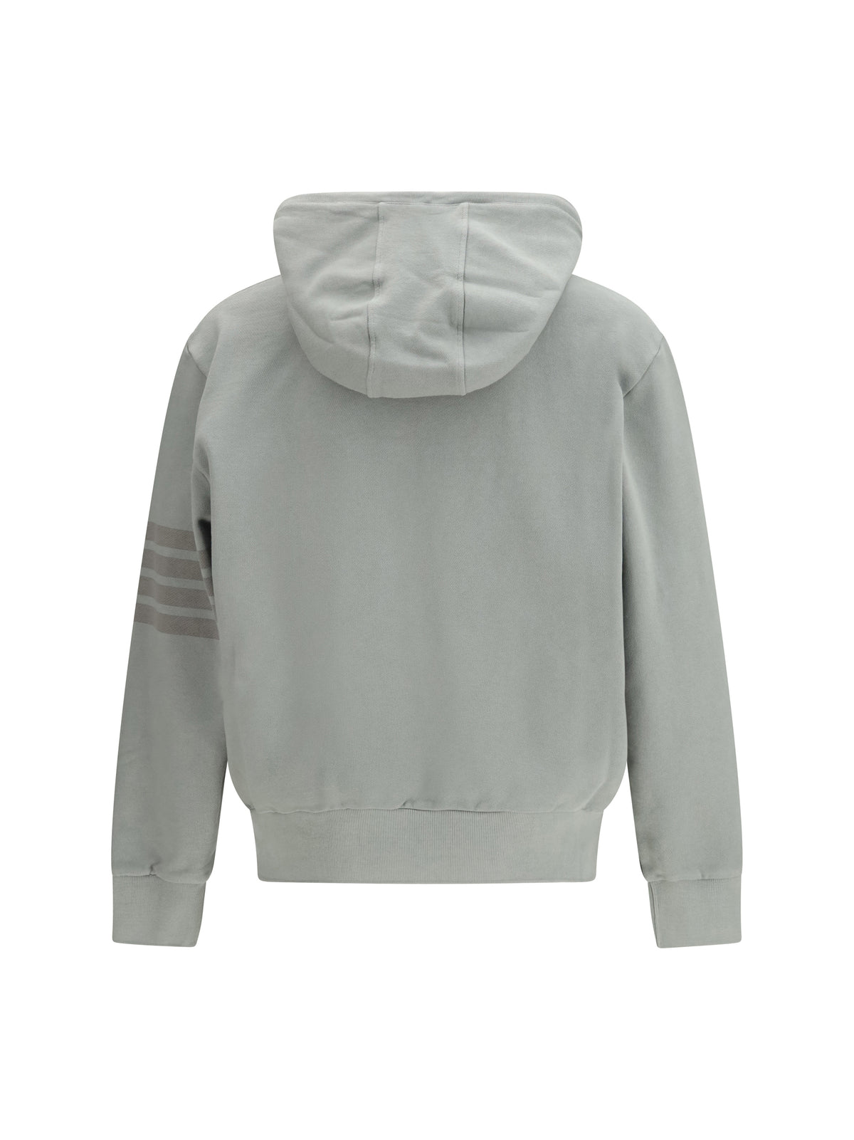 Thom Browne Cotton Hoodie - Lt Grey