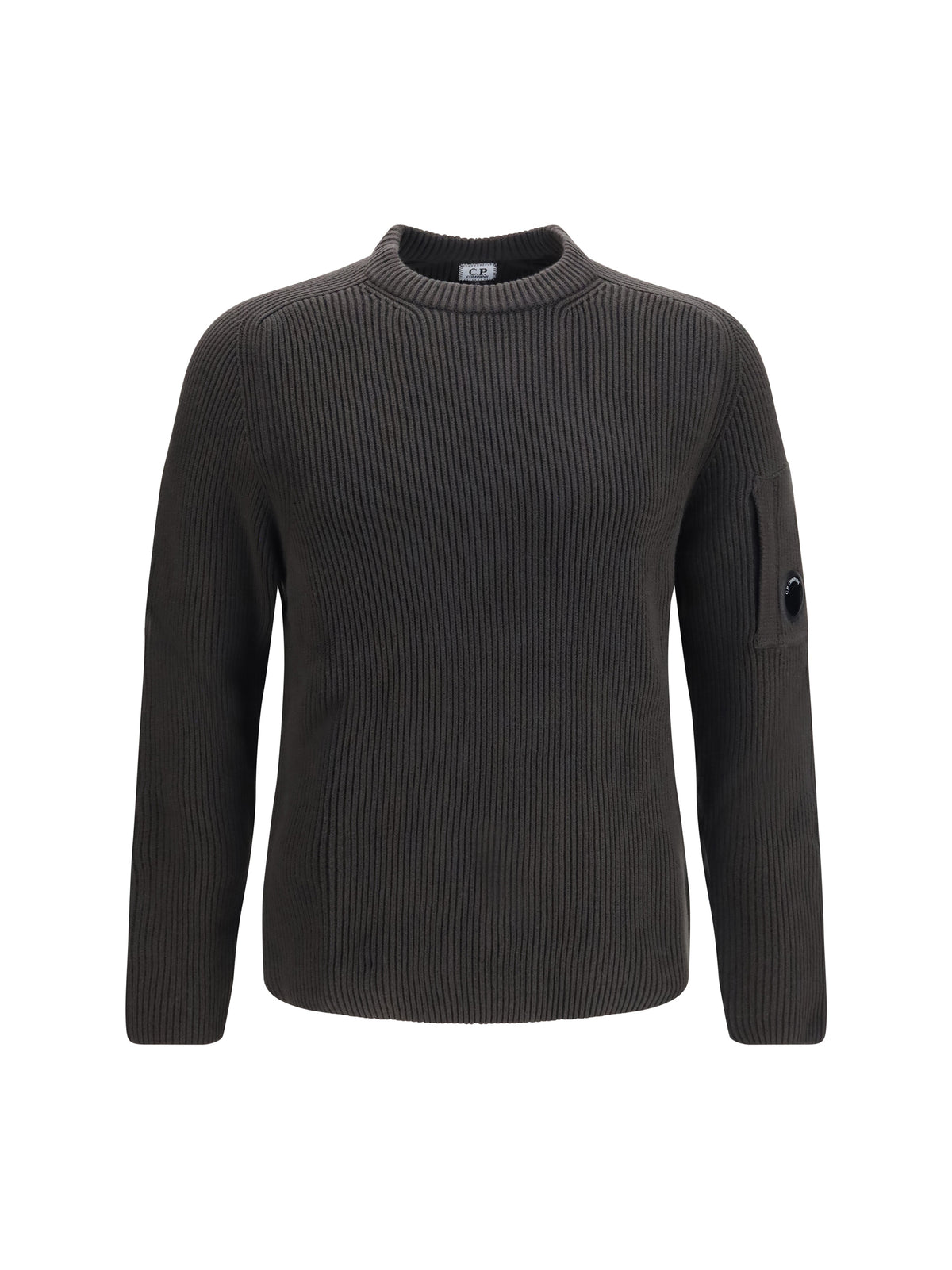 C.P. Company Full-rib cotton Sweater - Raven