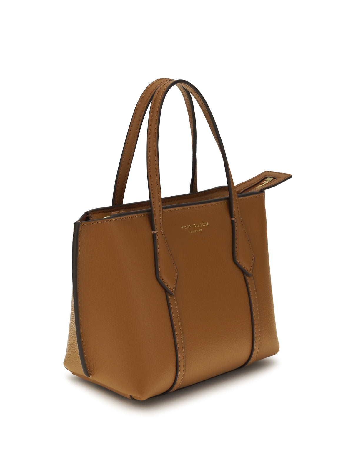 Tory Burch Mini Perry Tote Bag - Autumn Brown