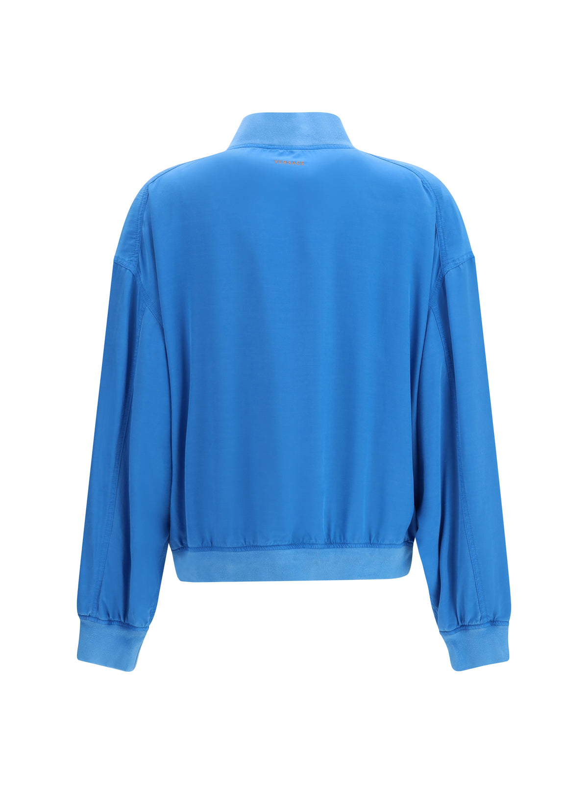 Versace Silk zipper Jacket - Azur