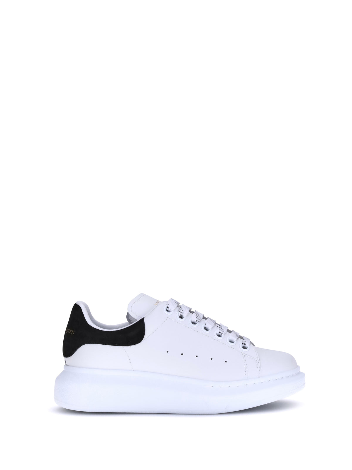 Alexander McQueen Leather Sneakers - White