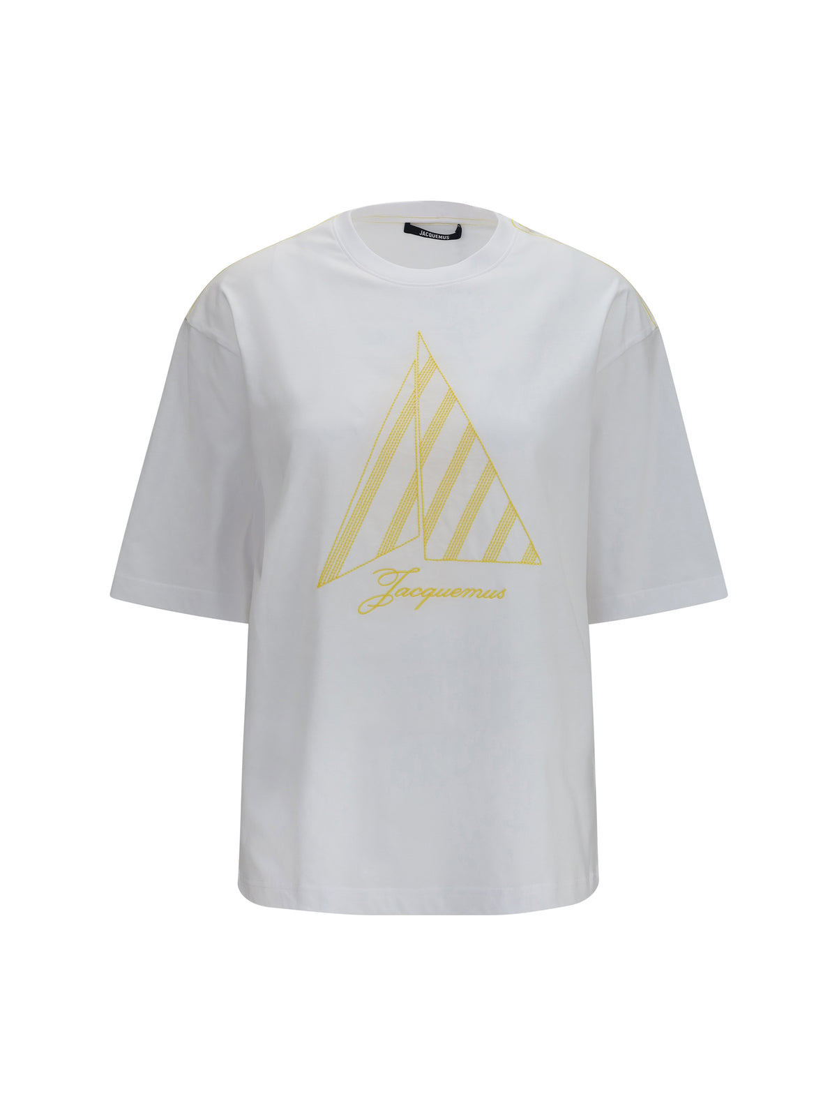 Jacquemus Voilier T-shirt - Embroidery Yellow Sails W