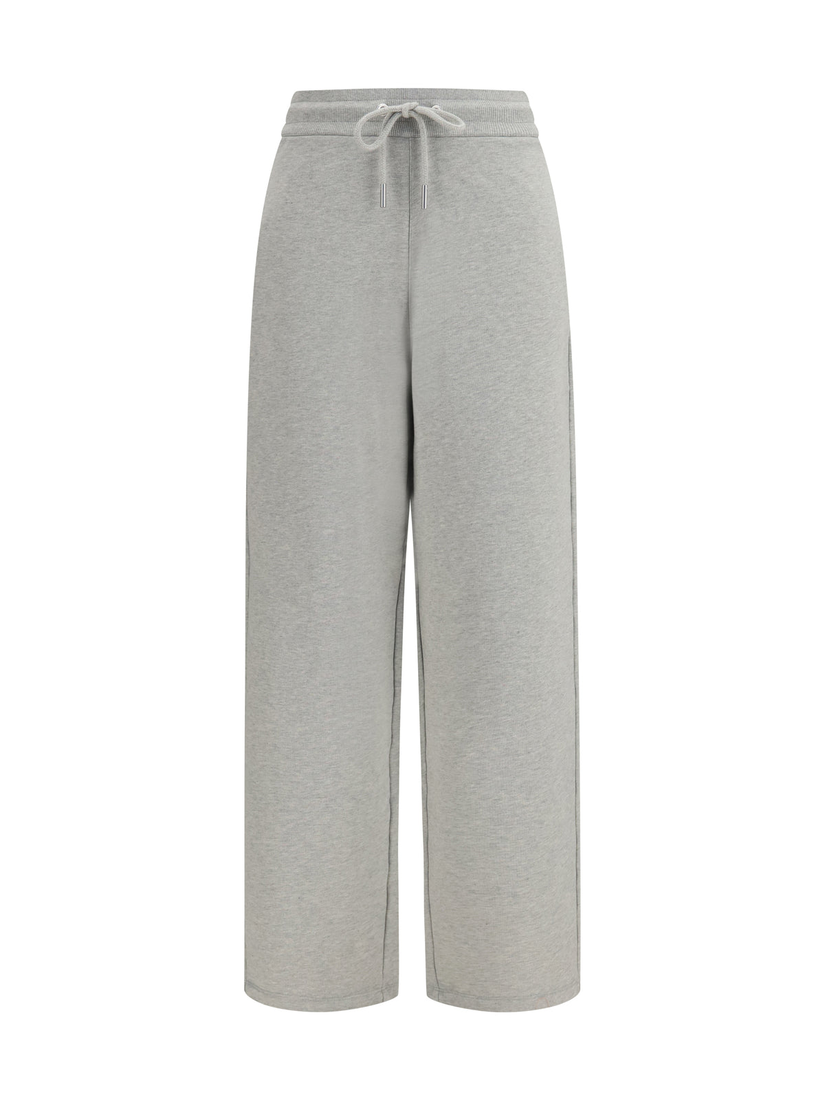 Ami Paris Ami de Cœur cotton Sweatpants - Gris Cendre Chine/Noir