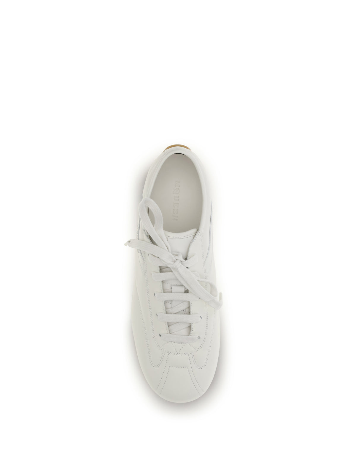 Alexander McQueen Low Boxer Sneakers - Off White/White
