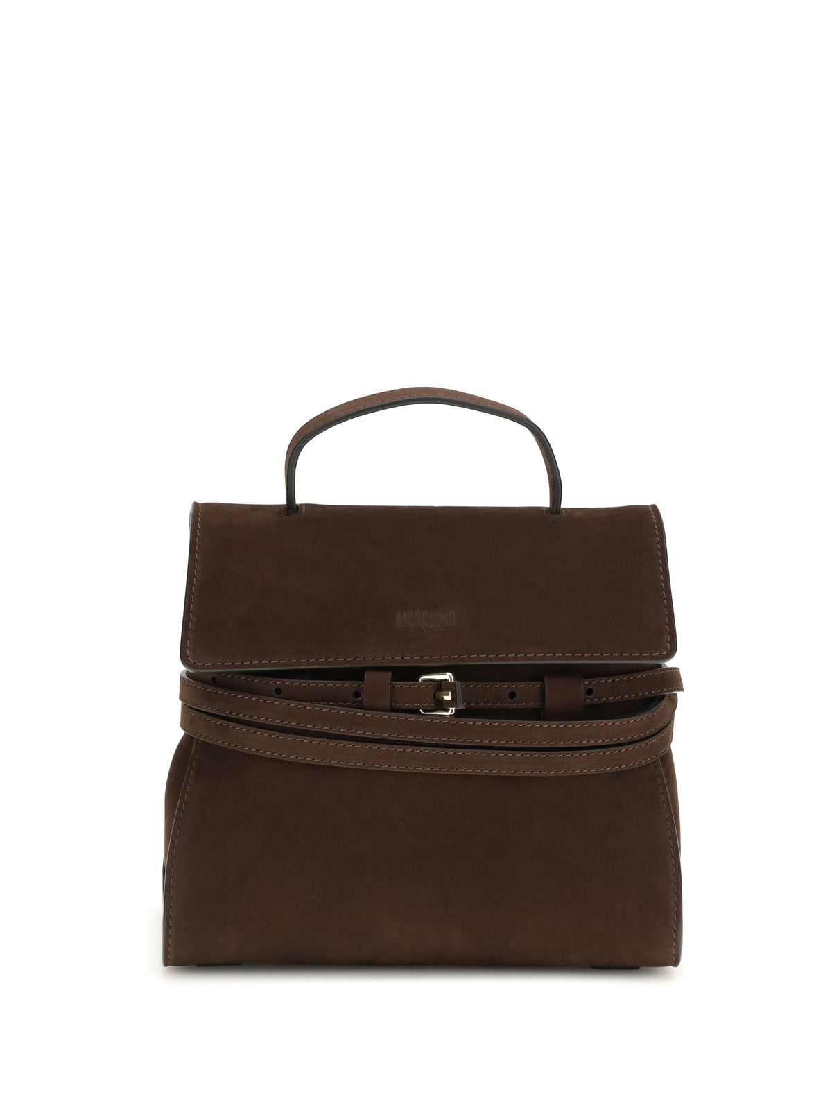 Moschino Tie Me Handbag - Cioccolato