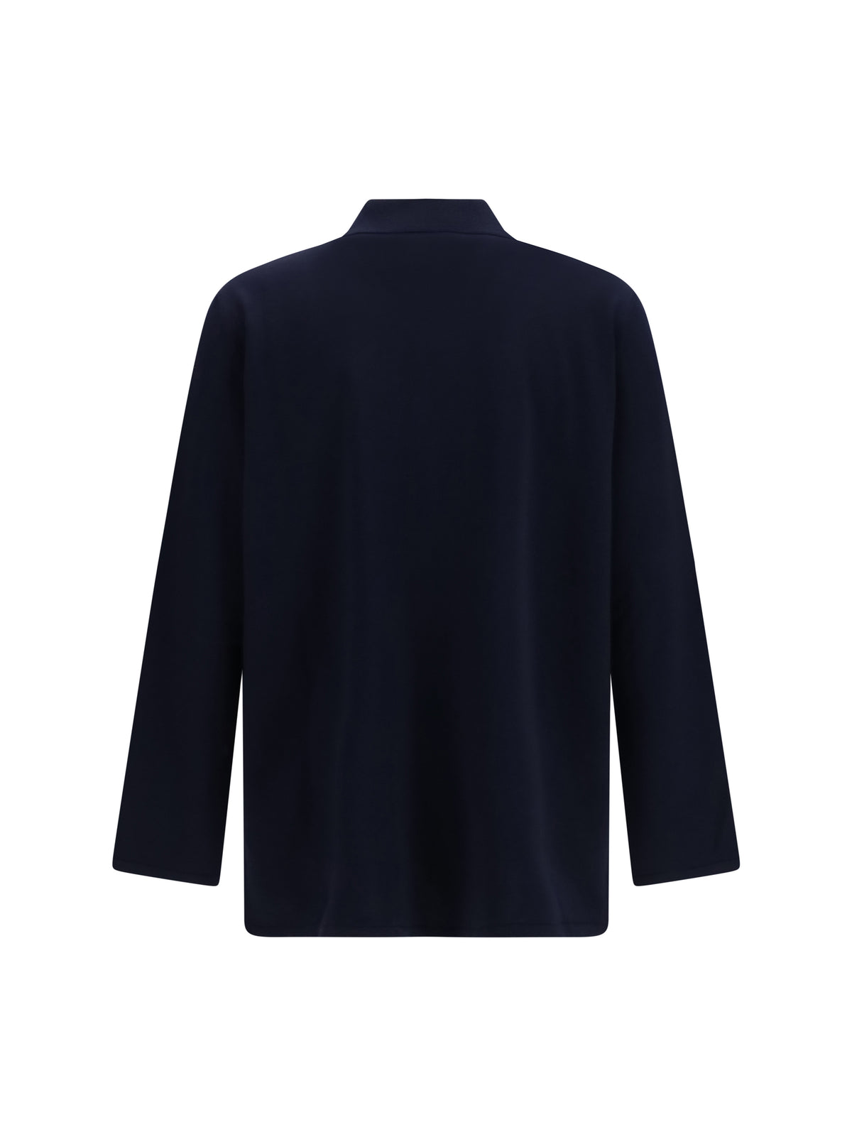 Valentino Wool Cardigan with VLogo - Navy