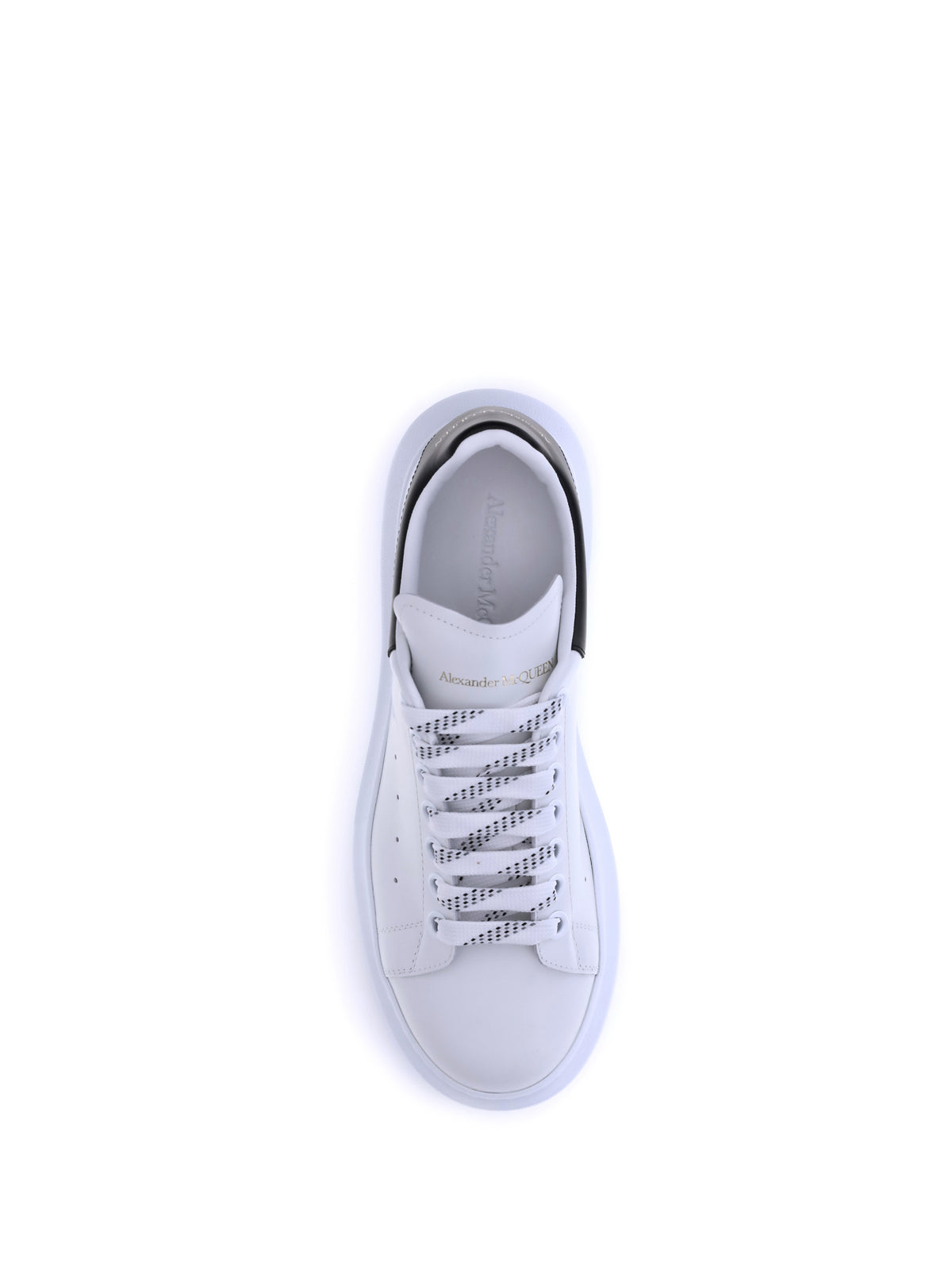 Alexander McQueen Leather Sneakers - White