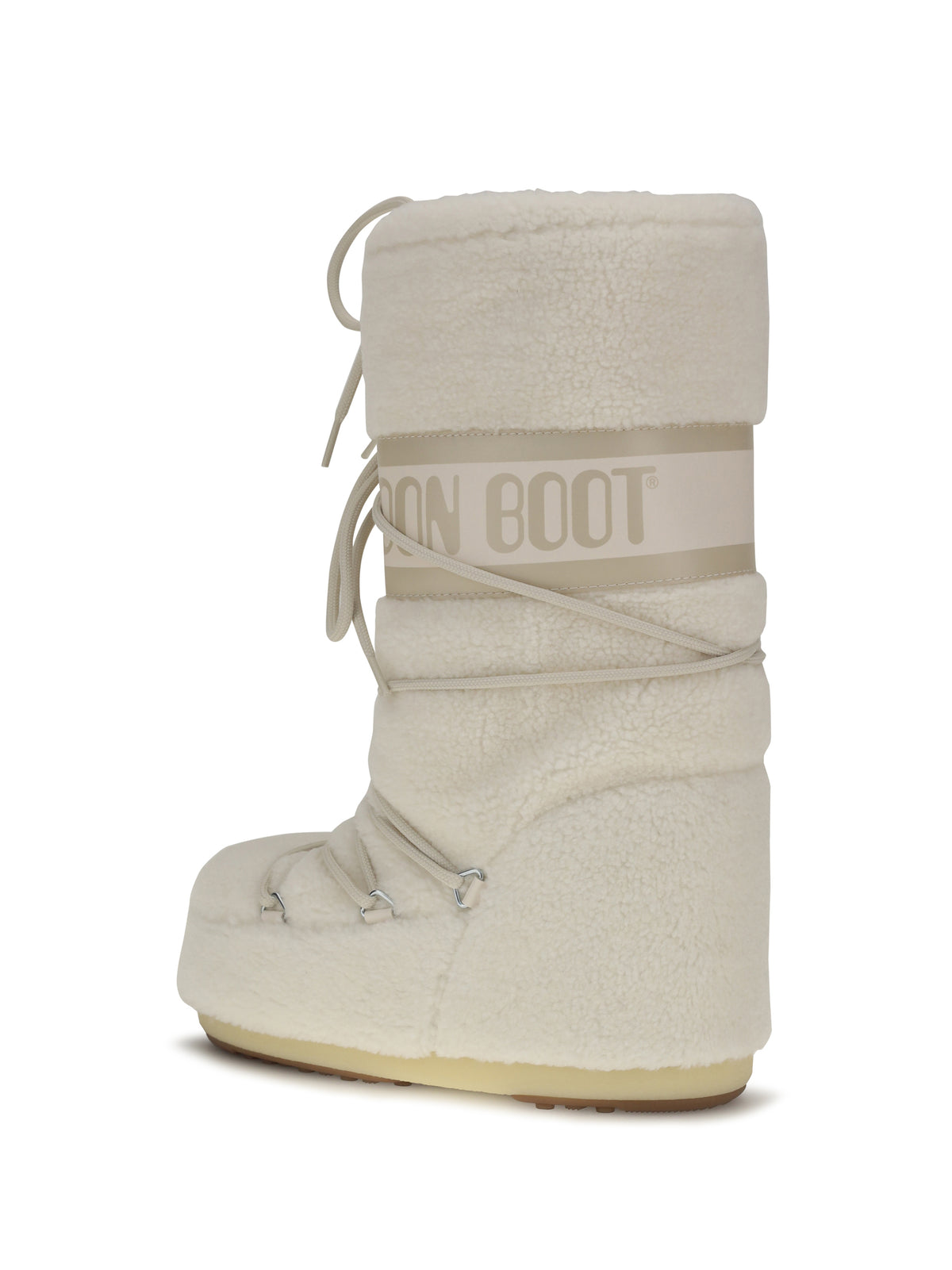 Moon Boot Icon Teddy Boots - Ice