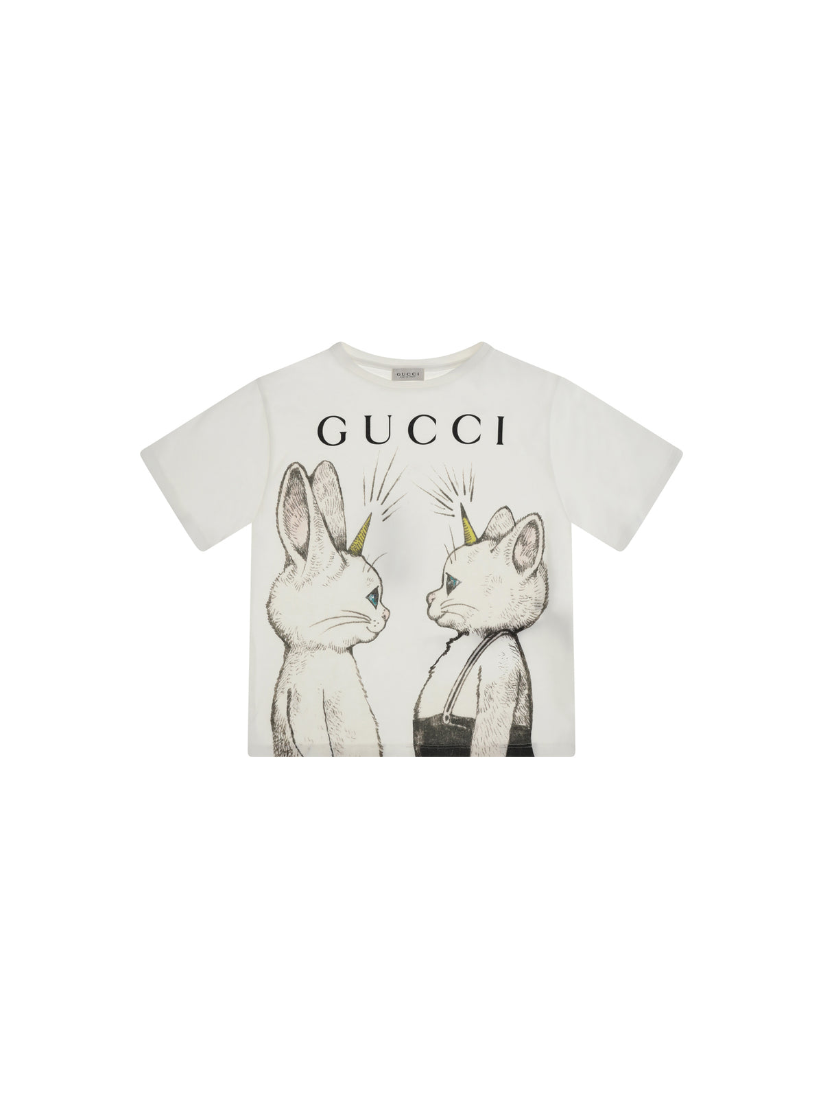 Gucci Printed cotton T-shirt for Boy - New White/Mc