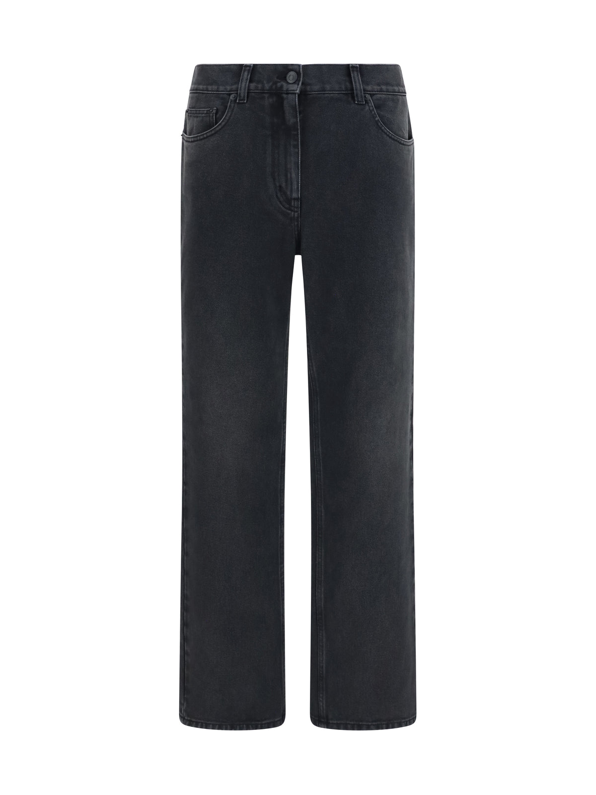 The Row Fargo Jeans - Washed Black