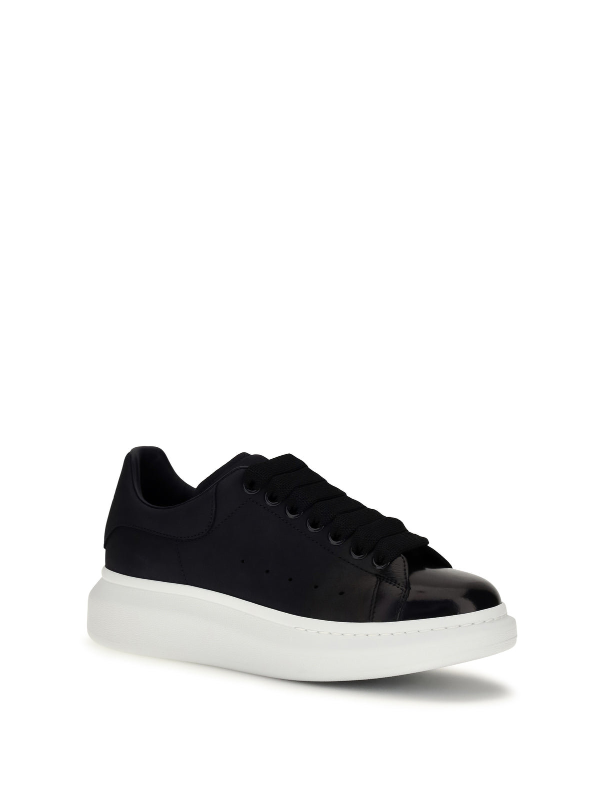 Alexander McQueen Oversized Sneakers in lea - Indigo Blue