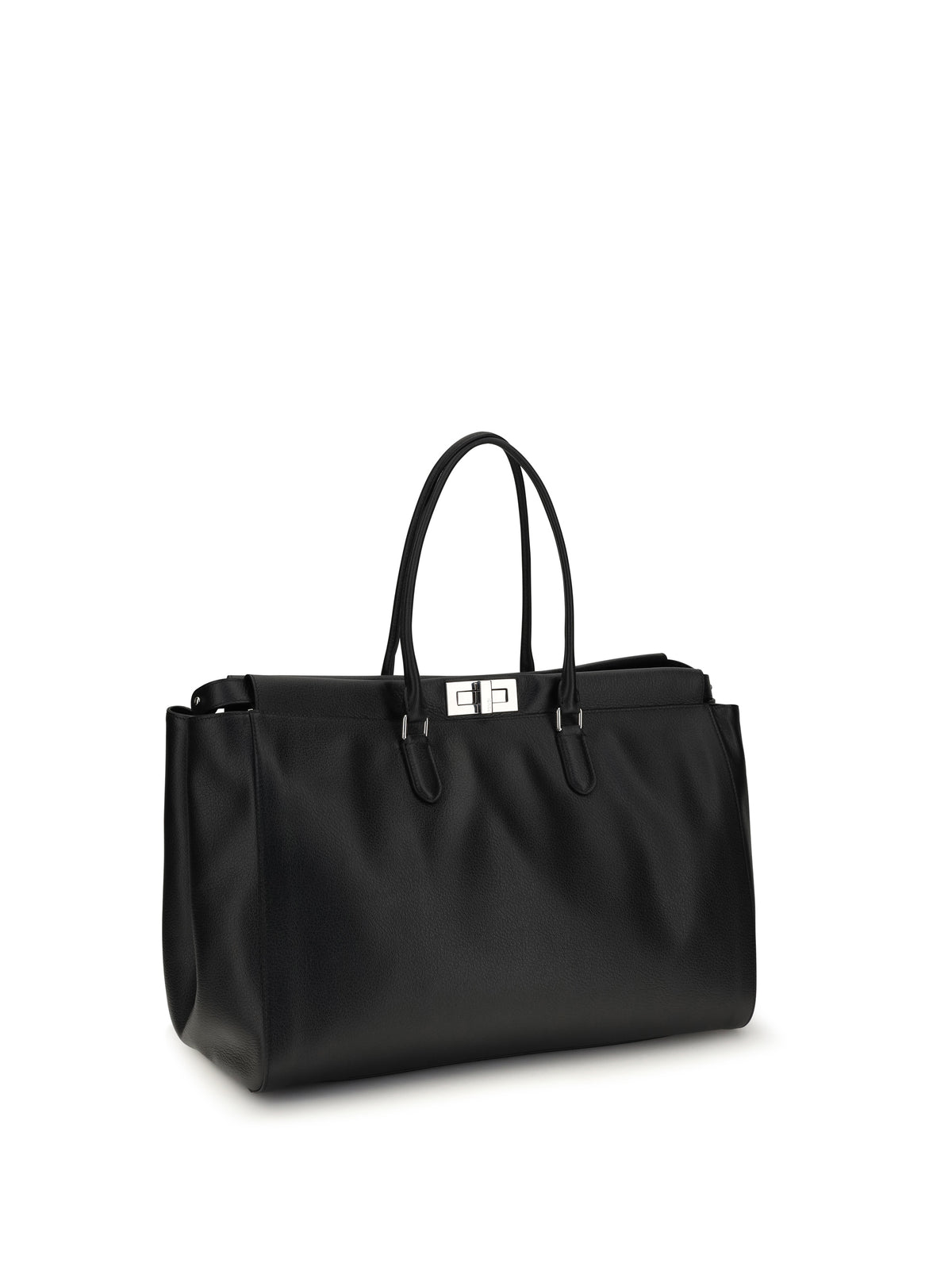 Fendi Large Peekaboo Handbag - Black