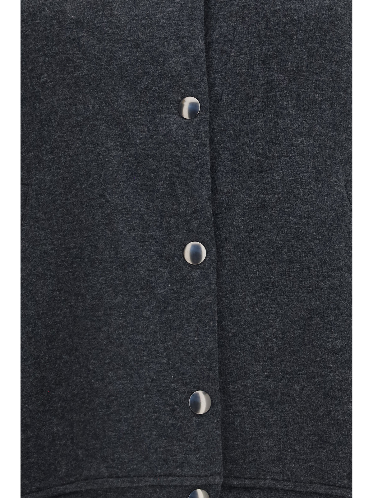 Brunello Cucinelli Techno cotton and cashmere interlock Bomber Jacket - Anthracite