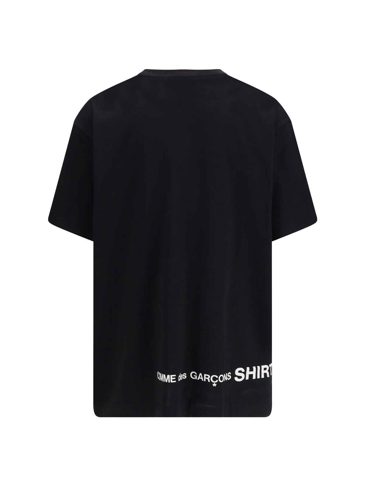 Comme des Garçons SHIRT Oversized short-sleeve crewneck T-shirt - Black
