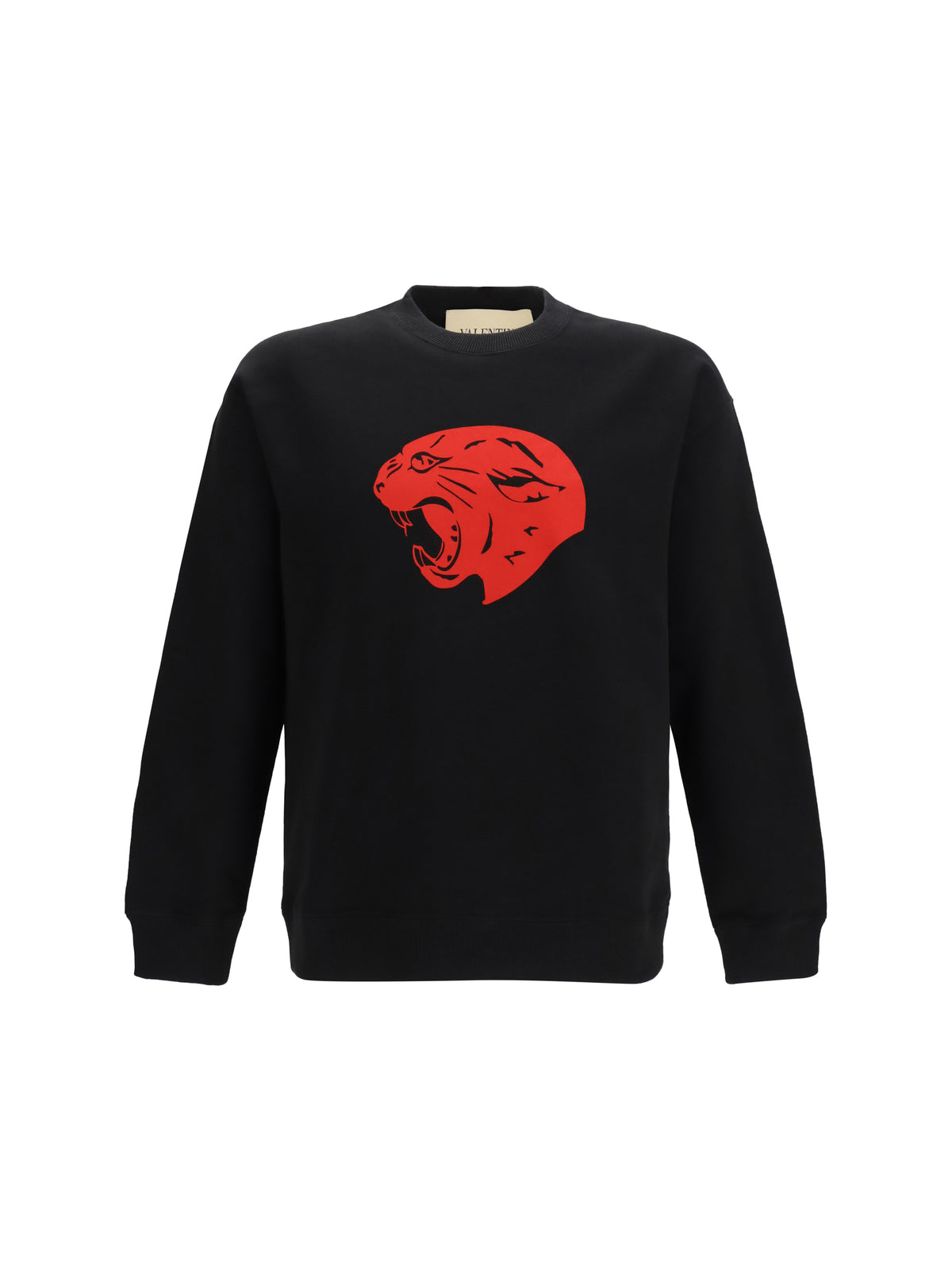 Valentino Panther Sweatshirt - Black/Red