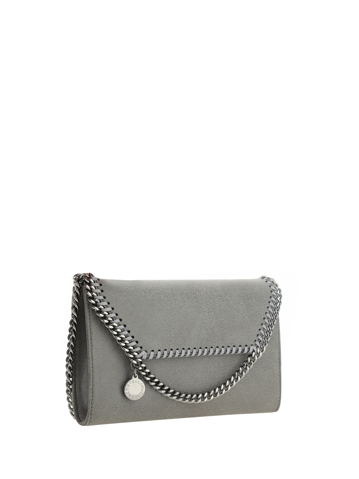 Stella McCartney Mini Falabella Shoulder Bag - Light Grey