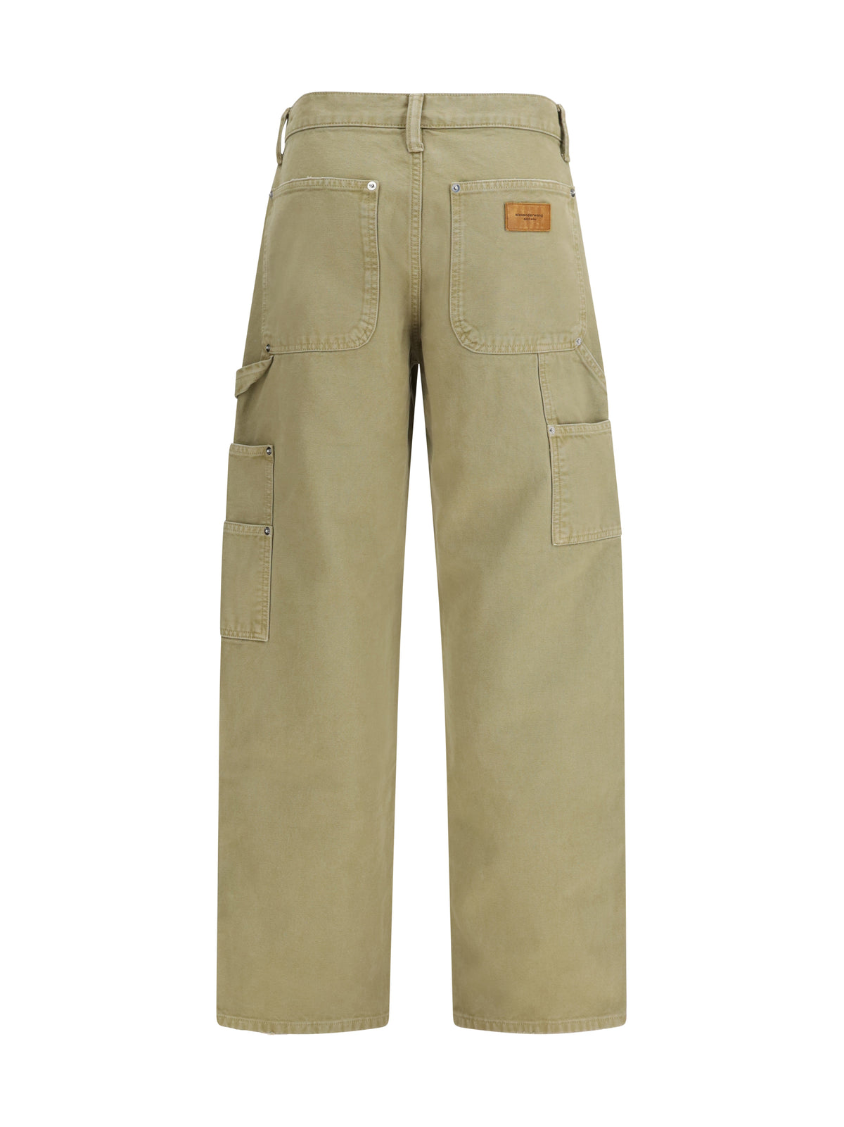 Alexander Wang Zip Carpenter Pants - Vintage Army Green