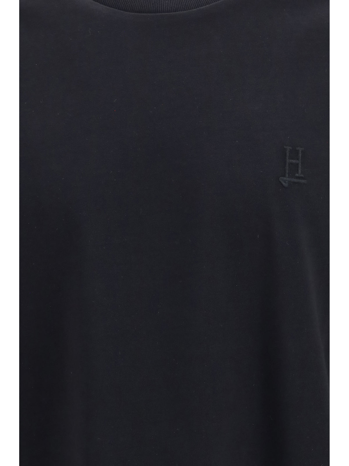 Herno Cotton short-sleeve T-shirt - Black