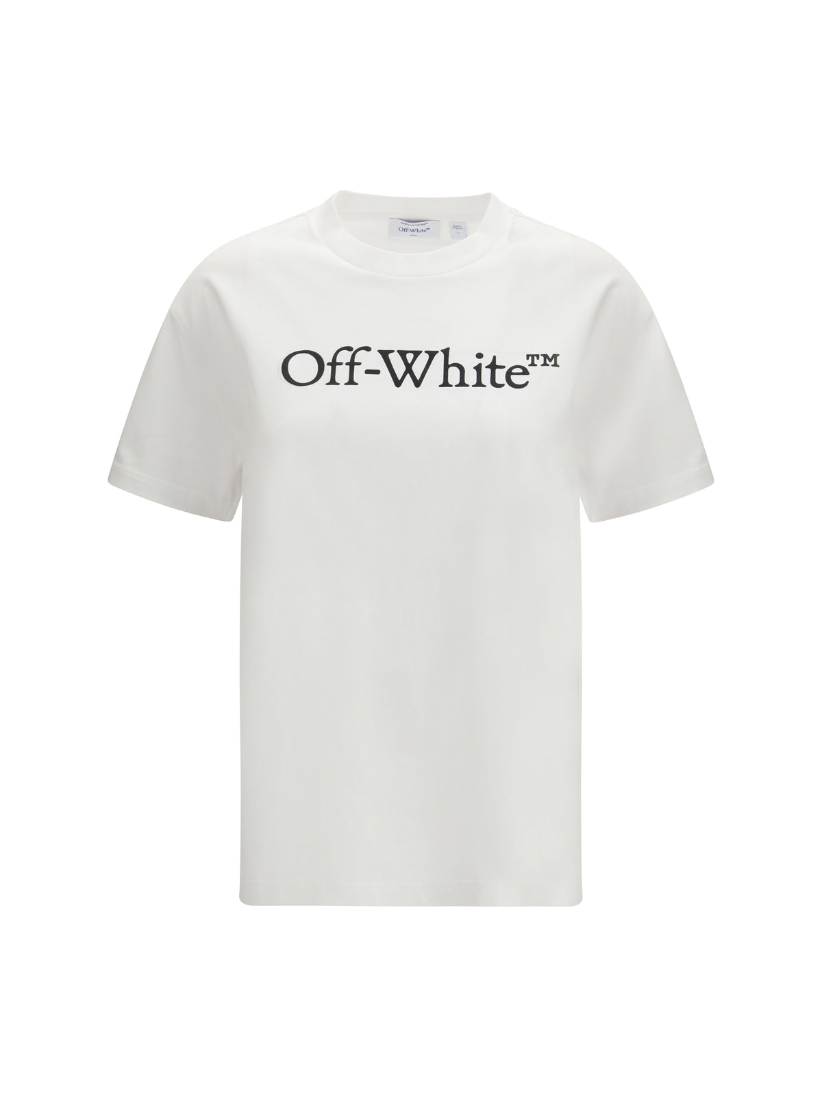 Off-White Big Logo Bookish T-shirt - White-Black