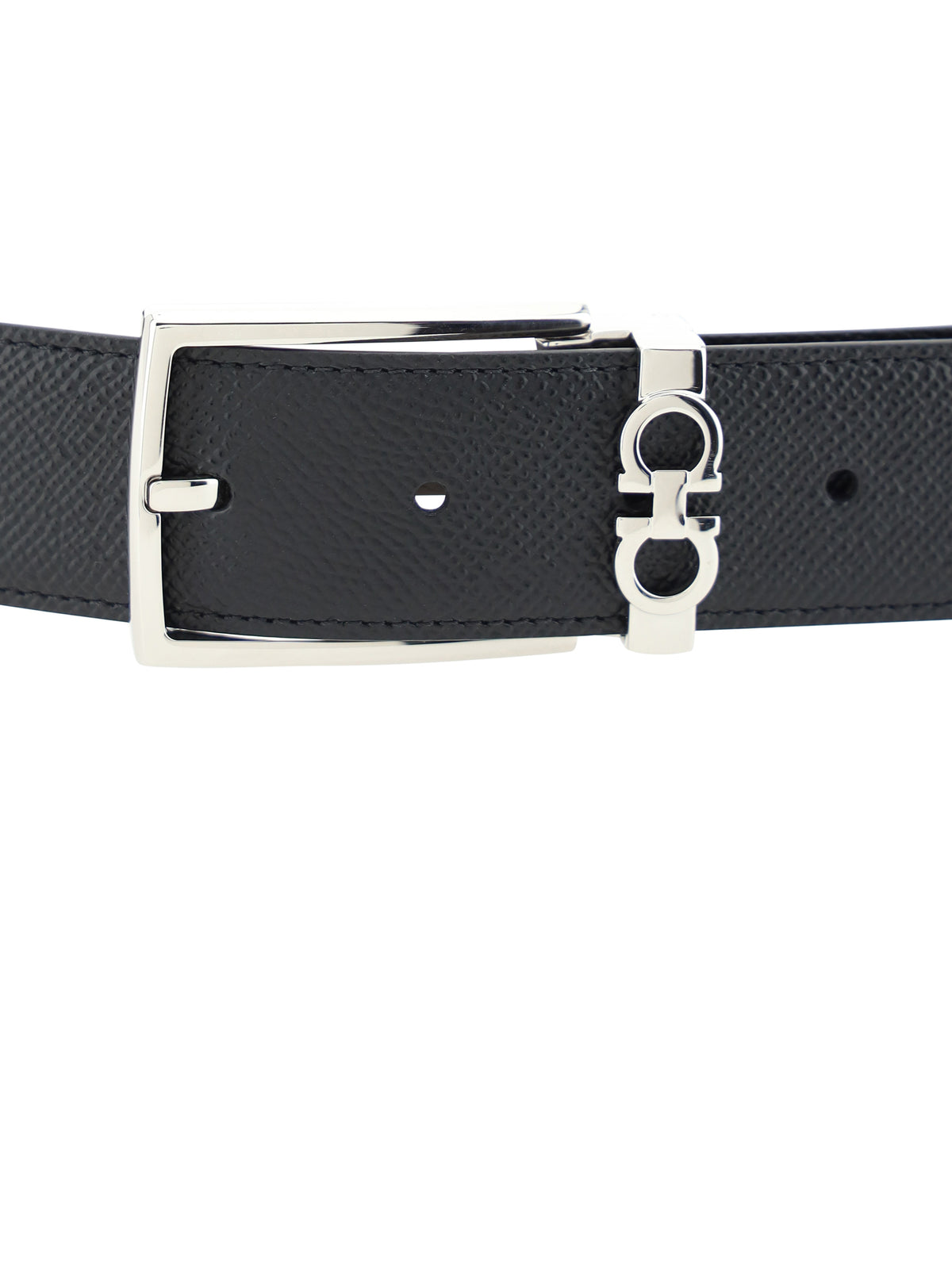 Ferragamo Reversible Belt - Black || T.Moro