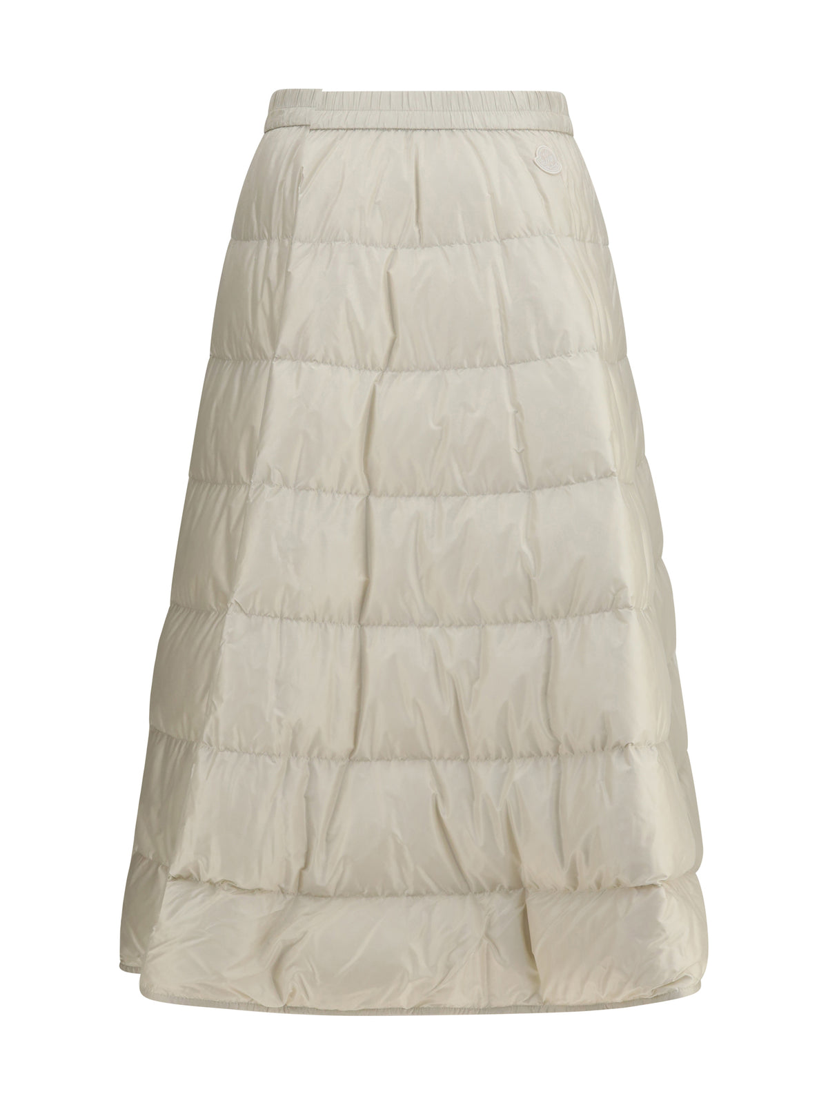 Moncler Padded A-line Skirt - Light Beige