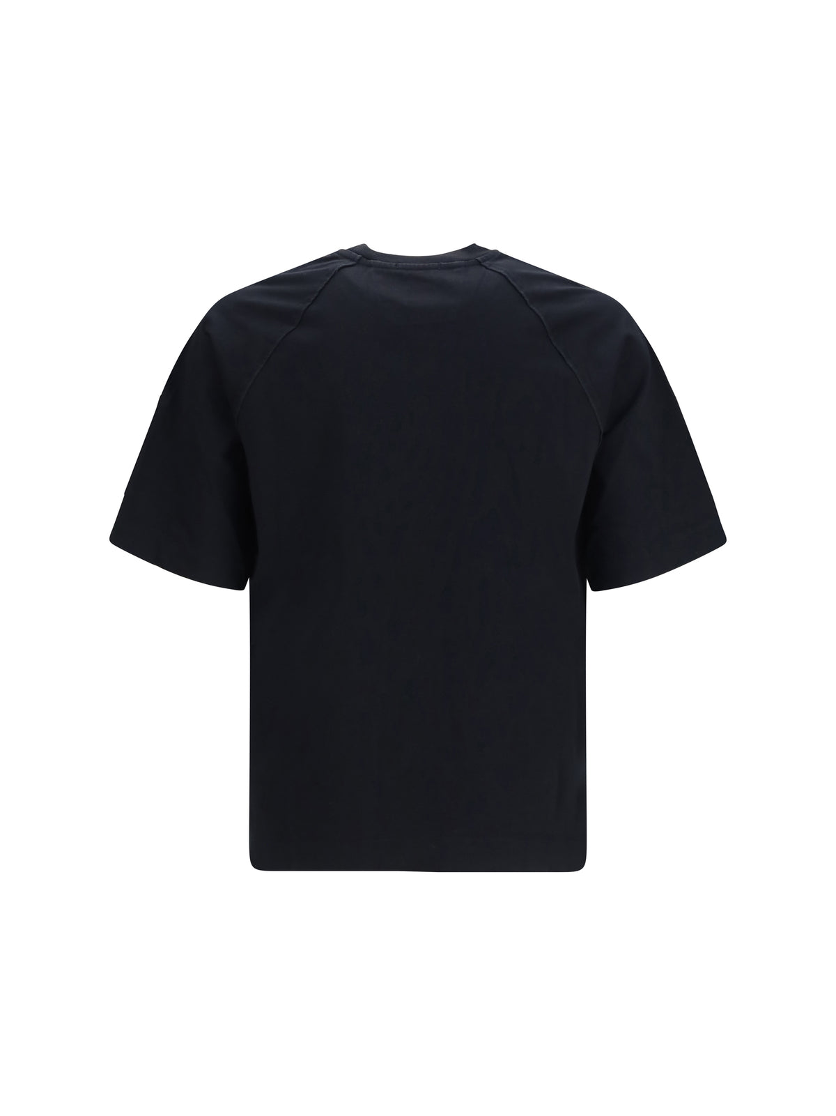 C.P. Company 30/2 mercerized cotton jersey short-sleeve T-shirt - Black