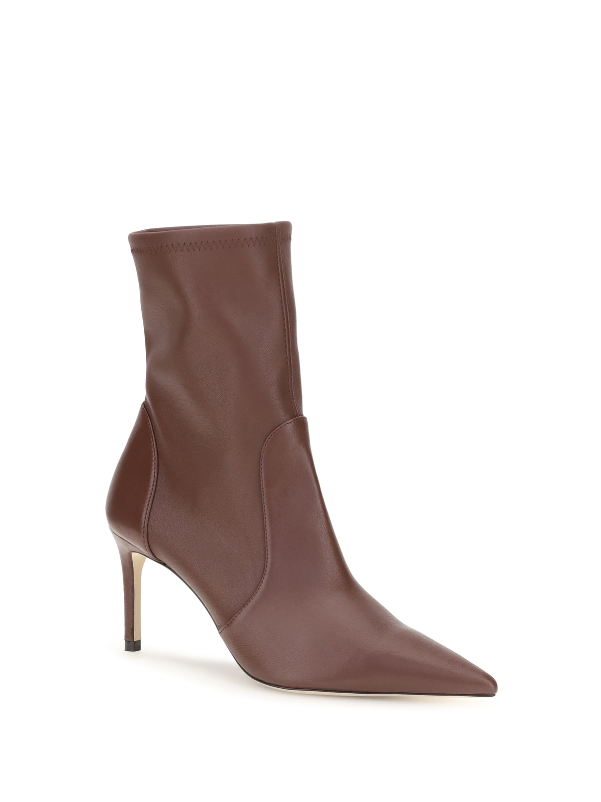 Stuart Weitzman Power Ankle Boots - Brownstone