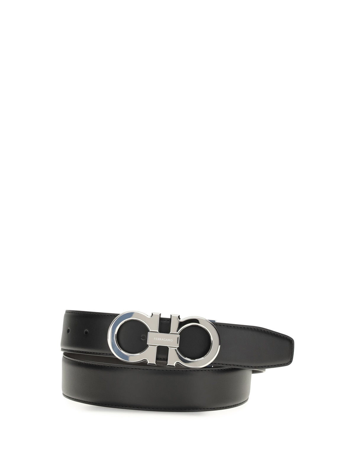 Ferragamo Gancini Belt - Black