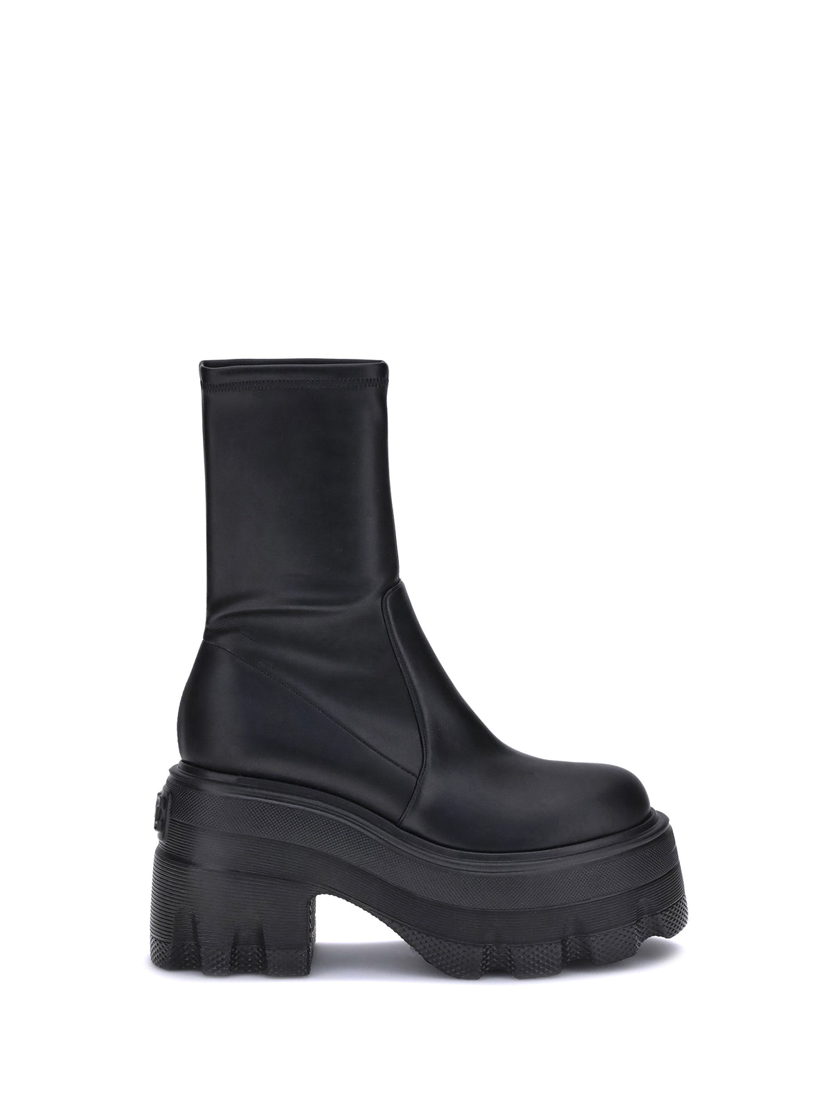 Casadei Faux leather ankle Boots - Black