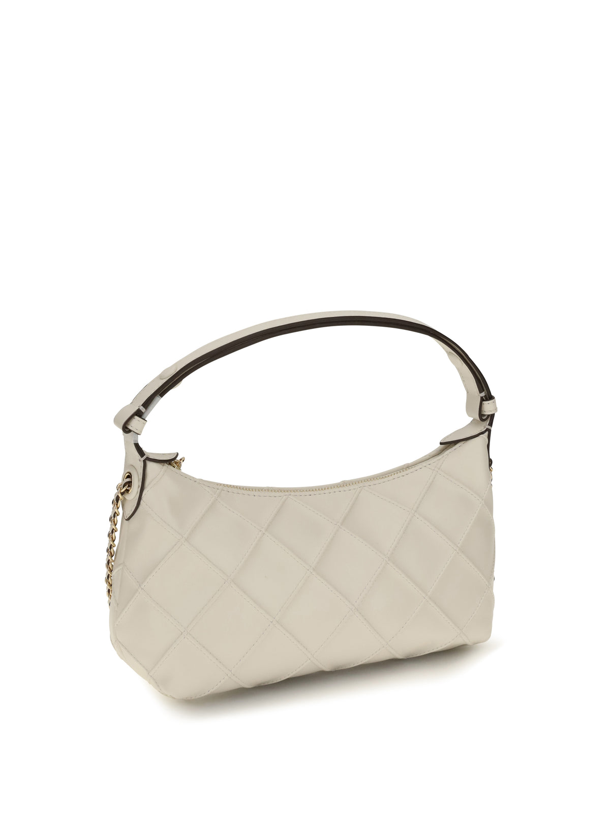 Tory Burch Fleming Clutch - Light Cream