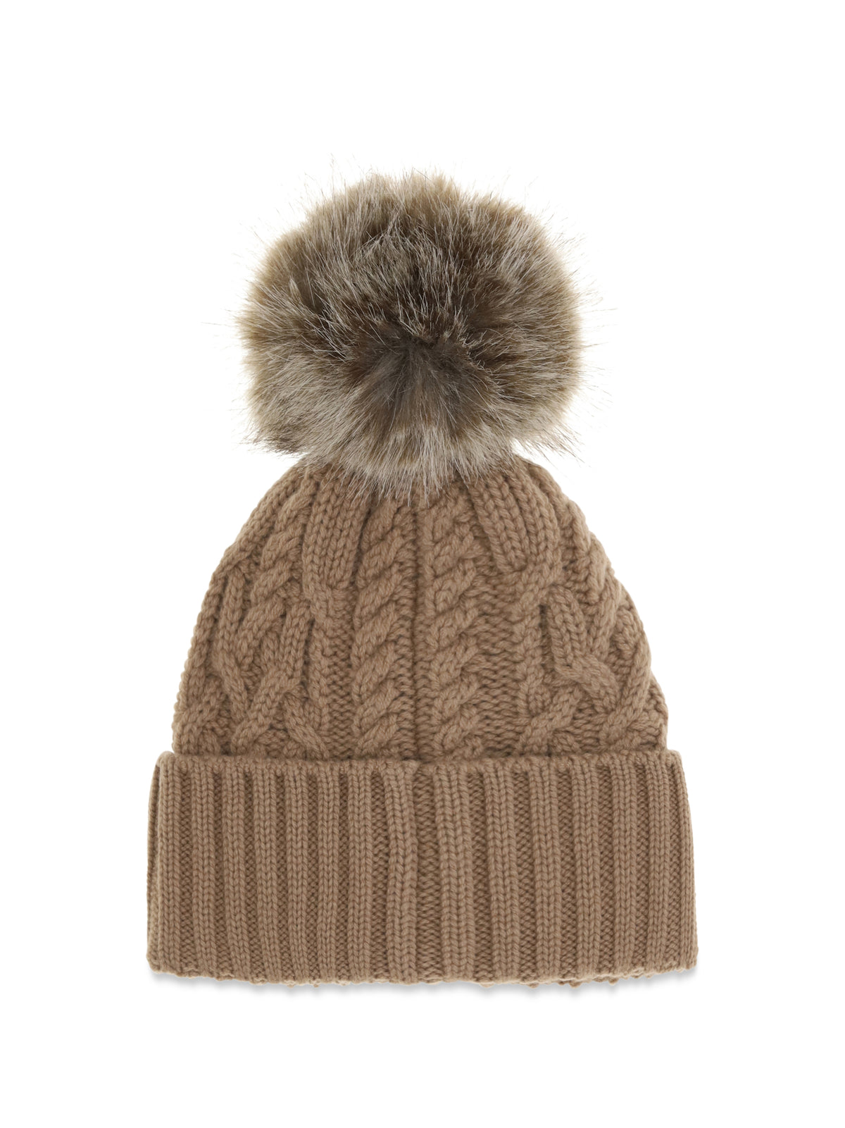 Moncler Wool and cashmere Pom-Pom Beanie - Khaki