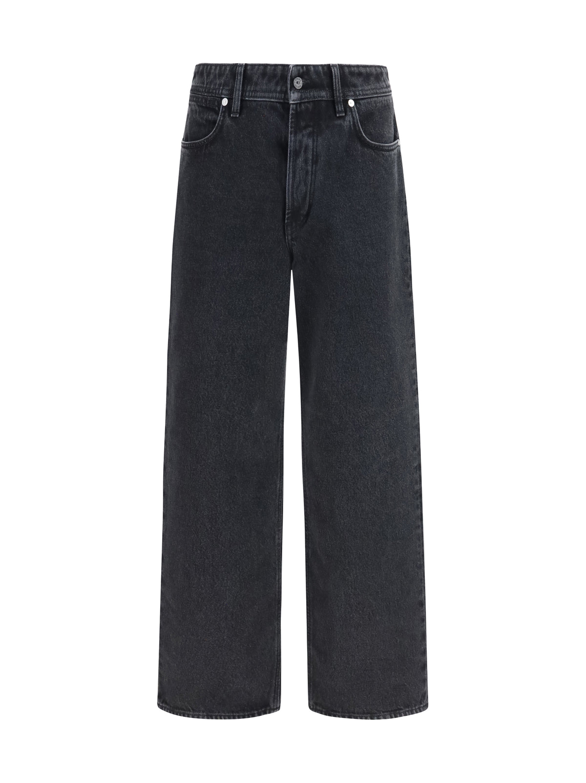 Stone Island J100006 Light Bull Denim TC Jeans - Black Medium Wash