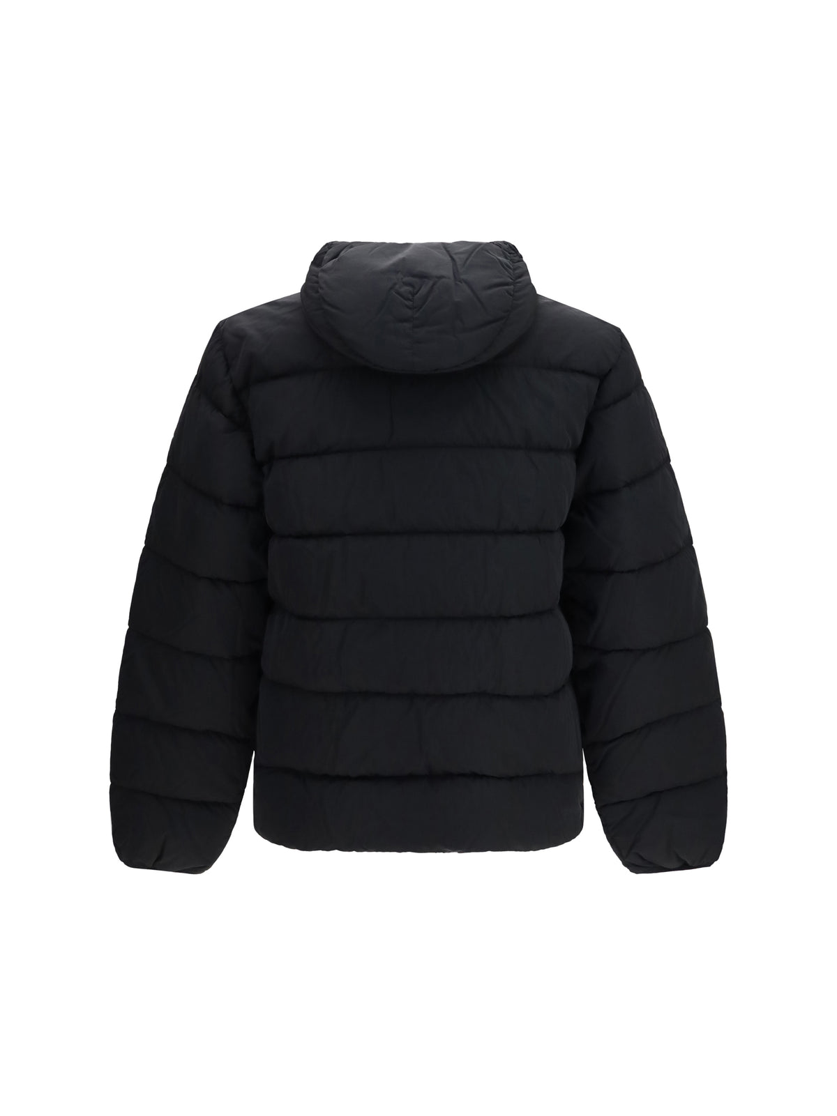 C.P. Company Goggle Hooded Jacket in Chrome-R - Black