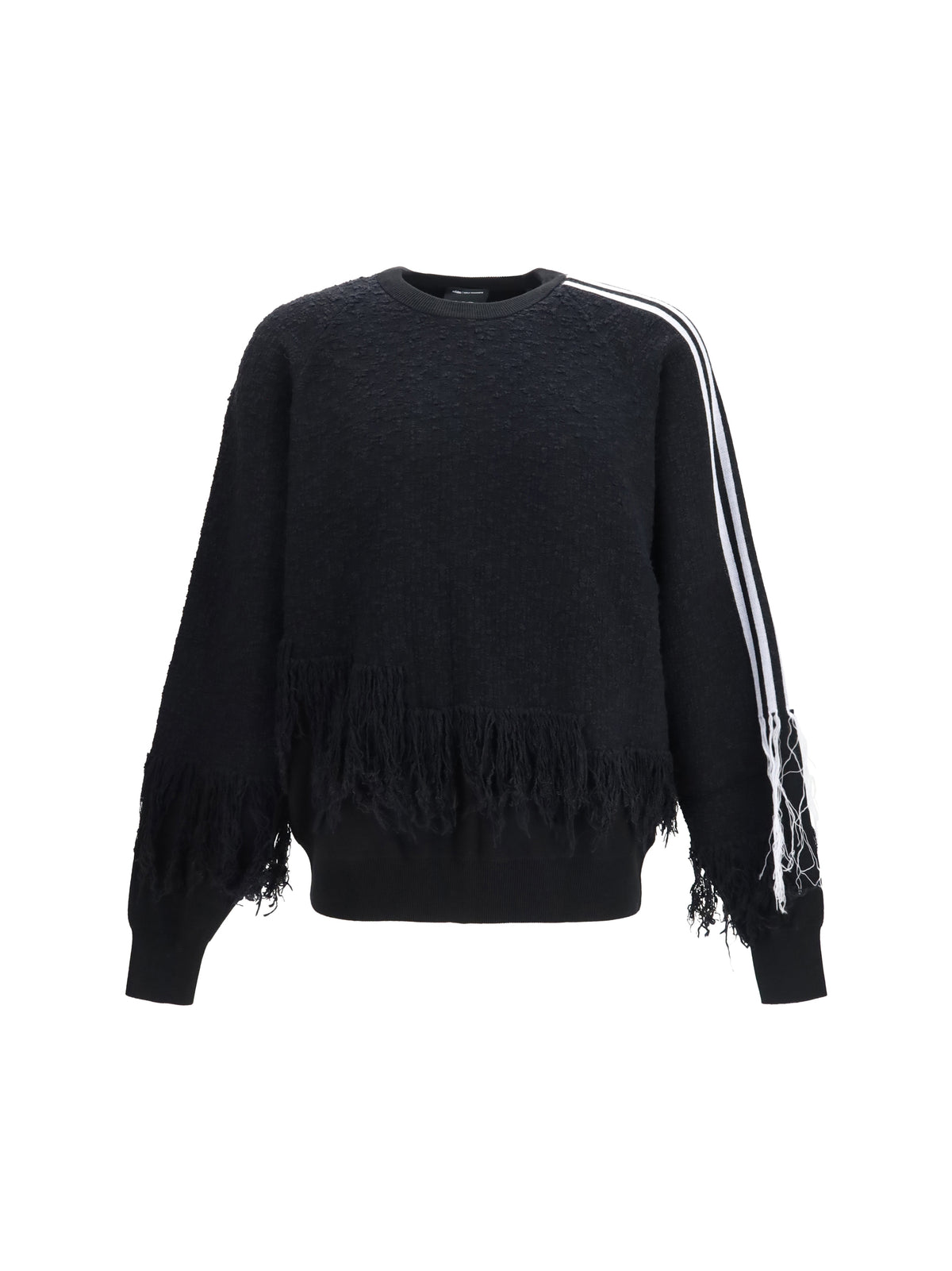 Y-3 Fringed Sweater - Black