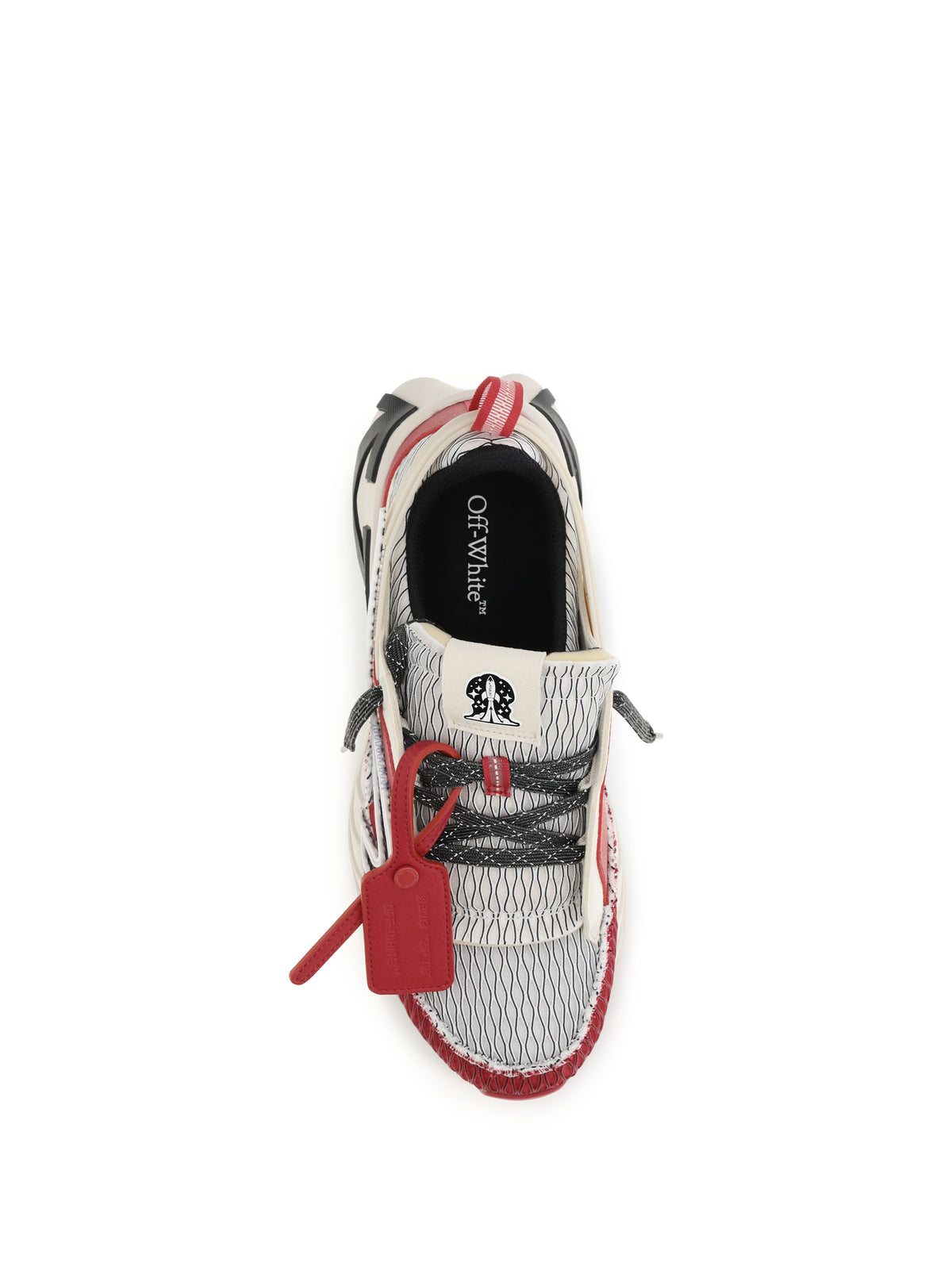 Off-White Space Memo Sneakers - Red/Black