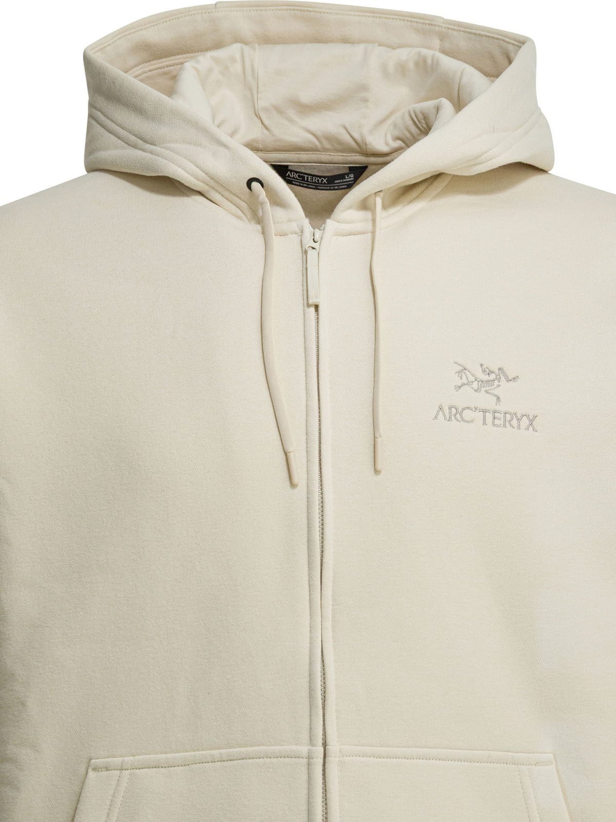 Arc'teryx Zipper Sweatshirt "Emblem FZ" - Beige