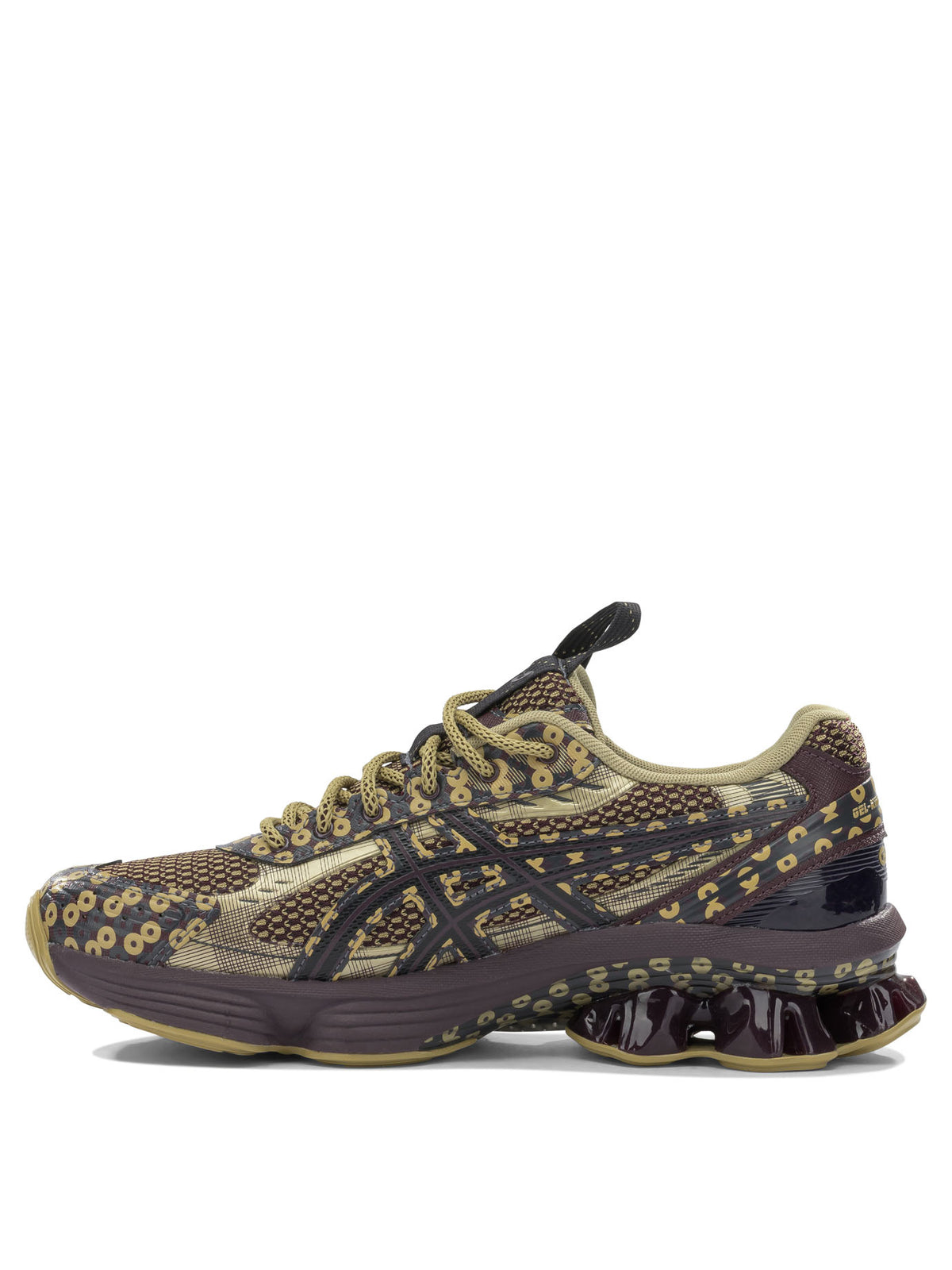 Asics "US7-S Gel Kinetic Fluent" Low Sneaker - Purple