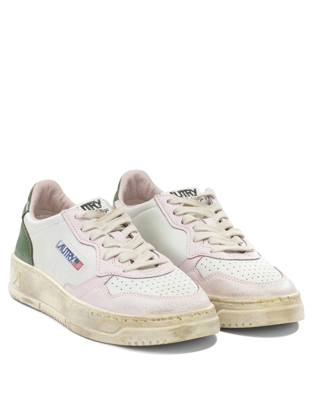 Autry "Medalist Low Super Vintage" Low Sneakers - Multicolour