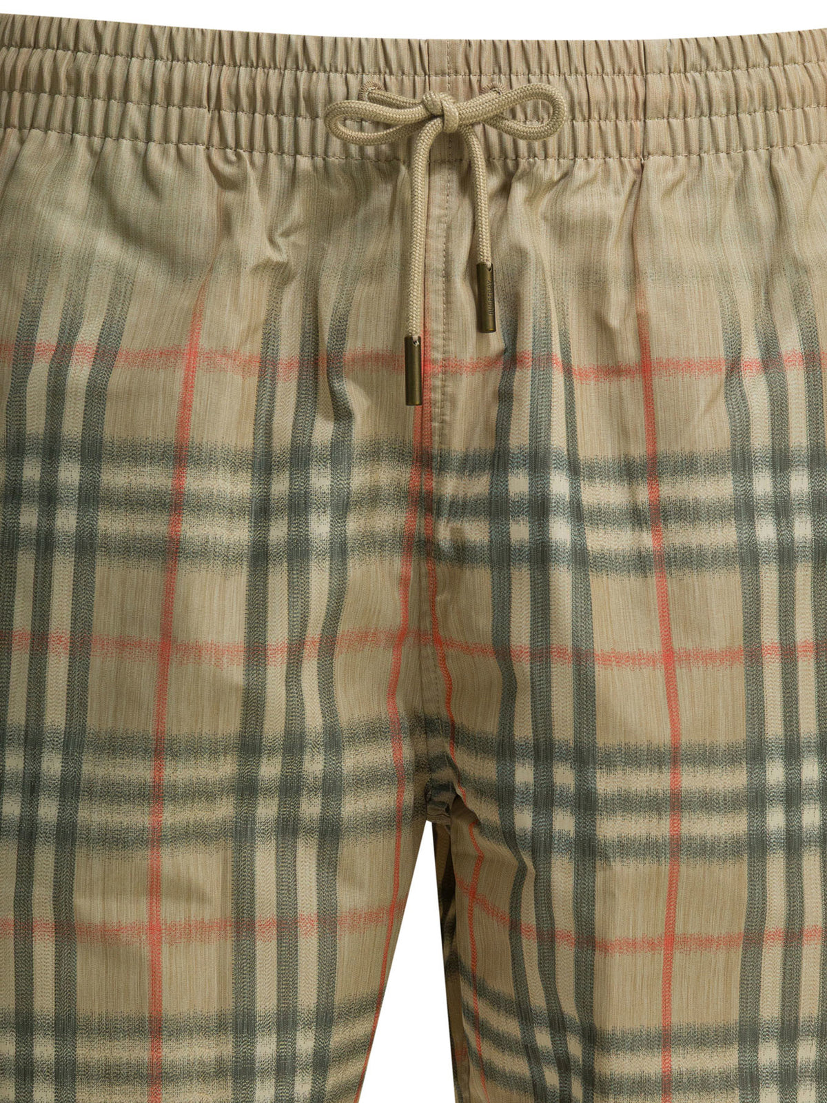 Burberry "Check" swim shorts - Beige