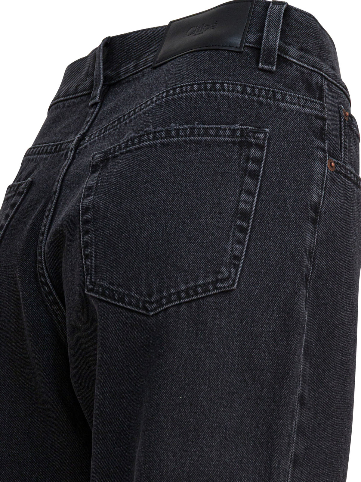 Chloé High-waisted jeans - Black